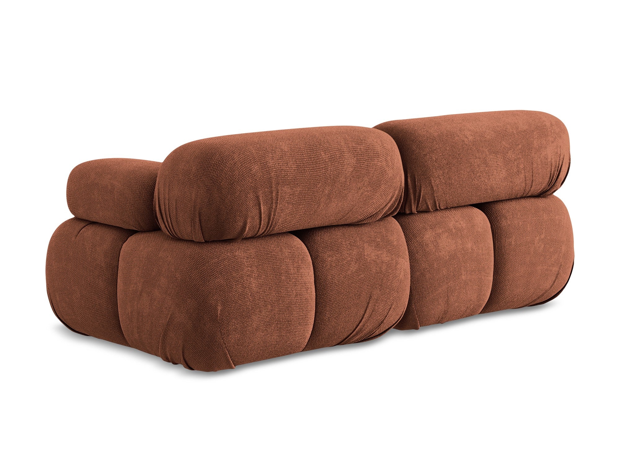 Sofa modułowa 2-osobowa LOKUA terakota szenil
