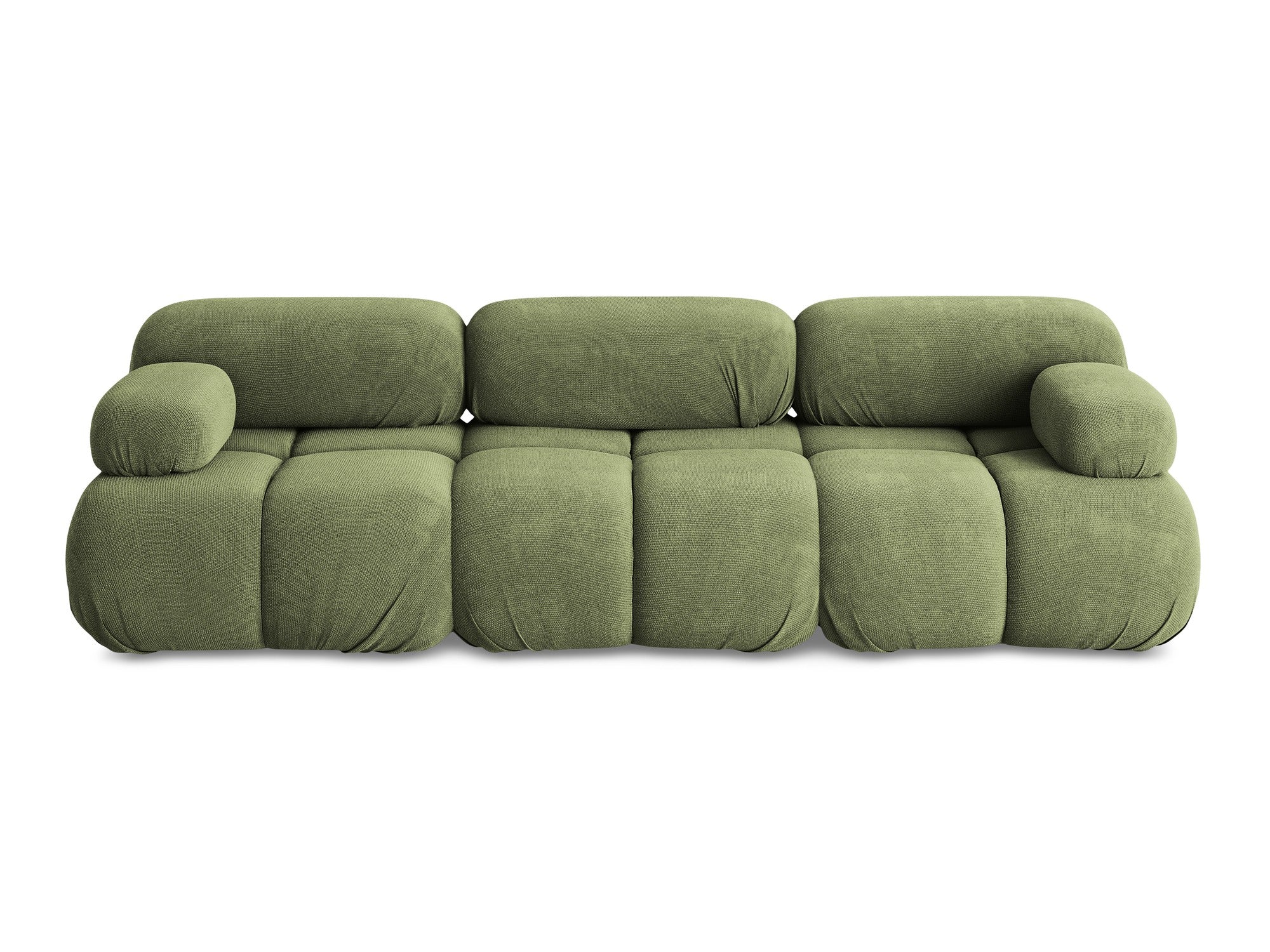 Sofa modułowa 3-osobowa LOKUA zielony szenil