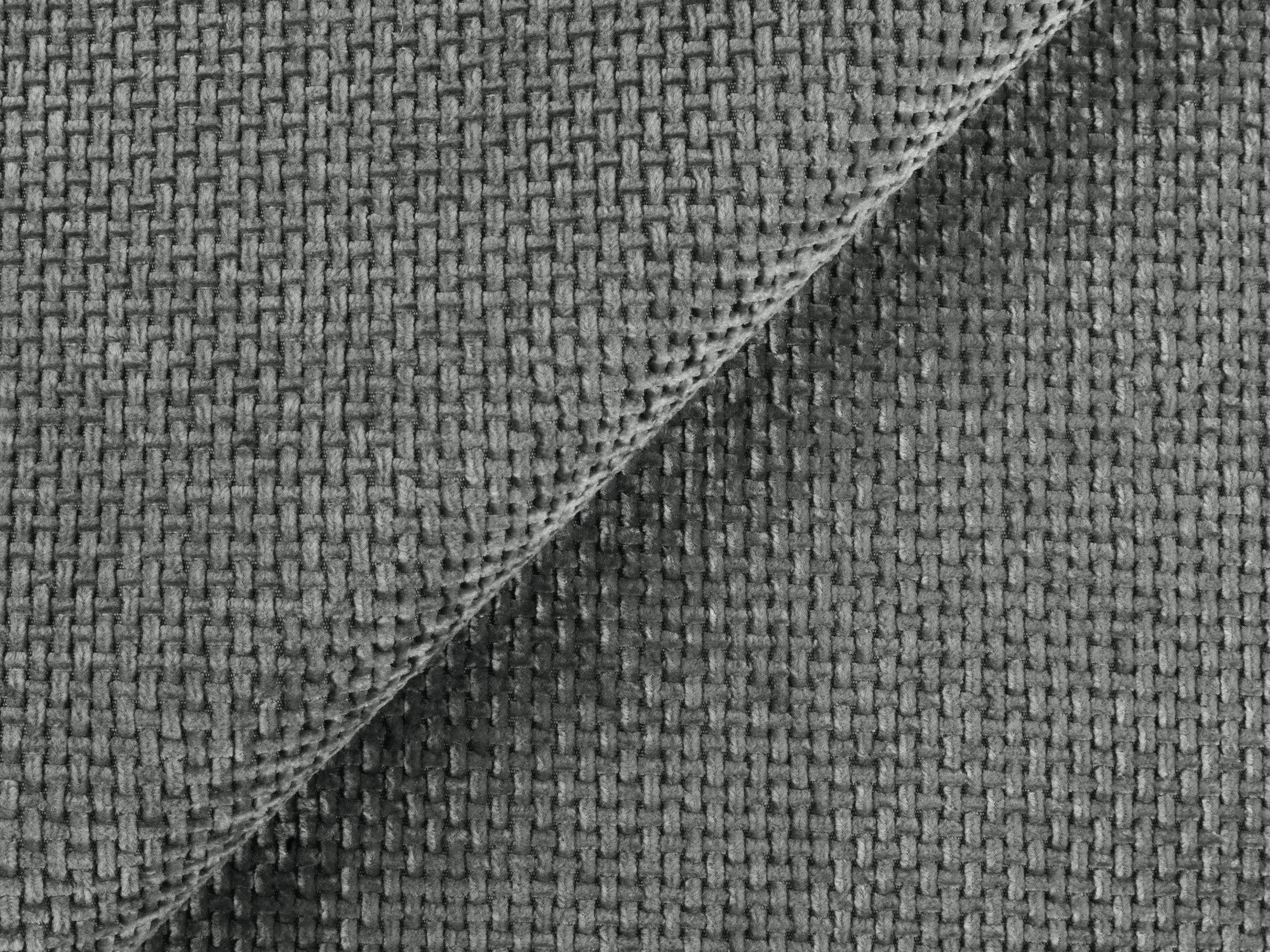 Universal modular corner sofa LOKUA gray chenille