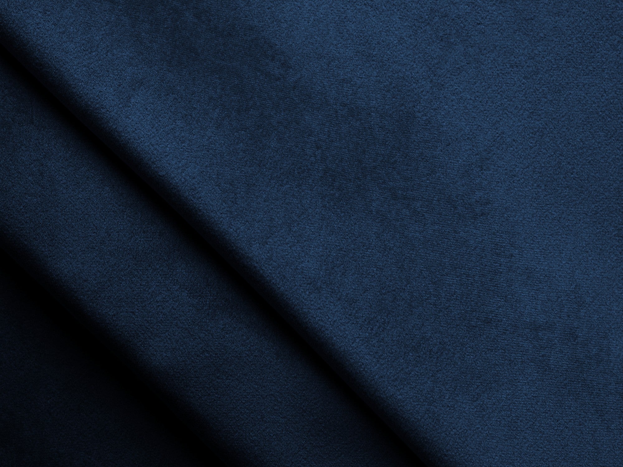 Narożnik modułowy aksamitny lewostronny LOKUA granat królewski