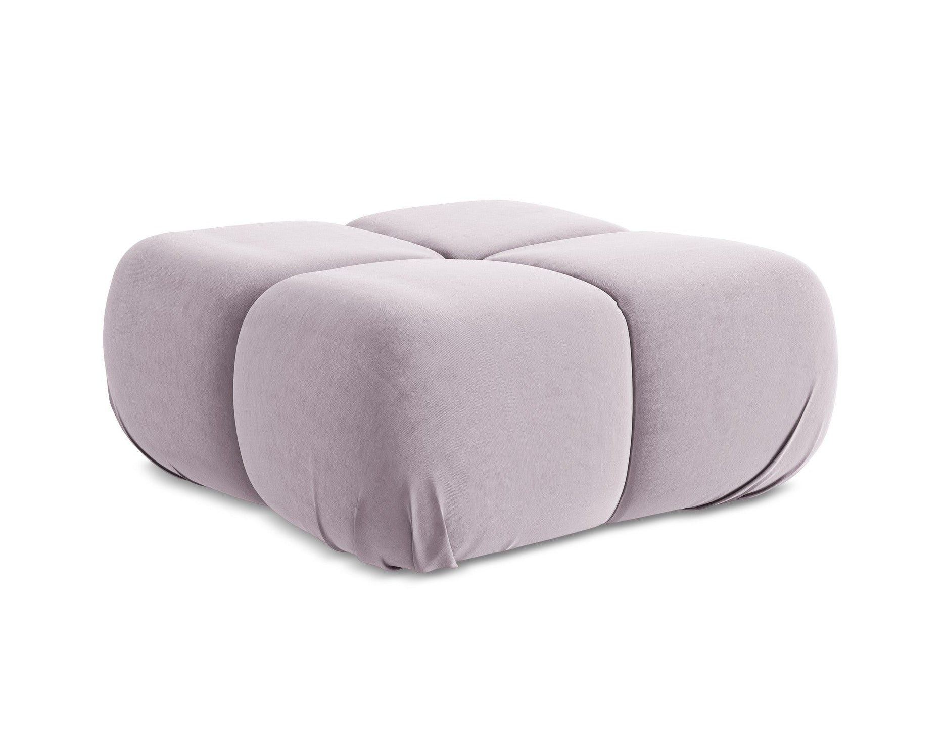 Pouf / velvet module LOKUA lavender