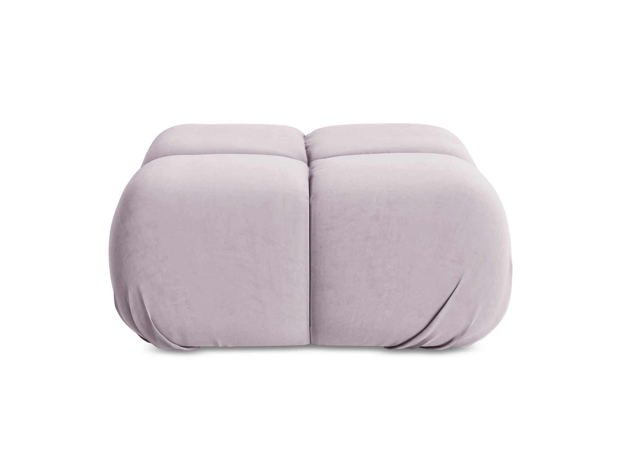 Pouf / velvet module LOKUA lavender
