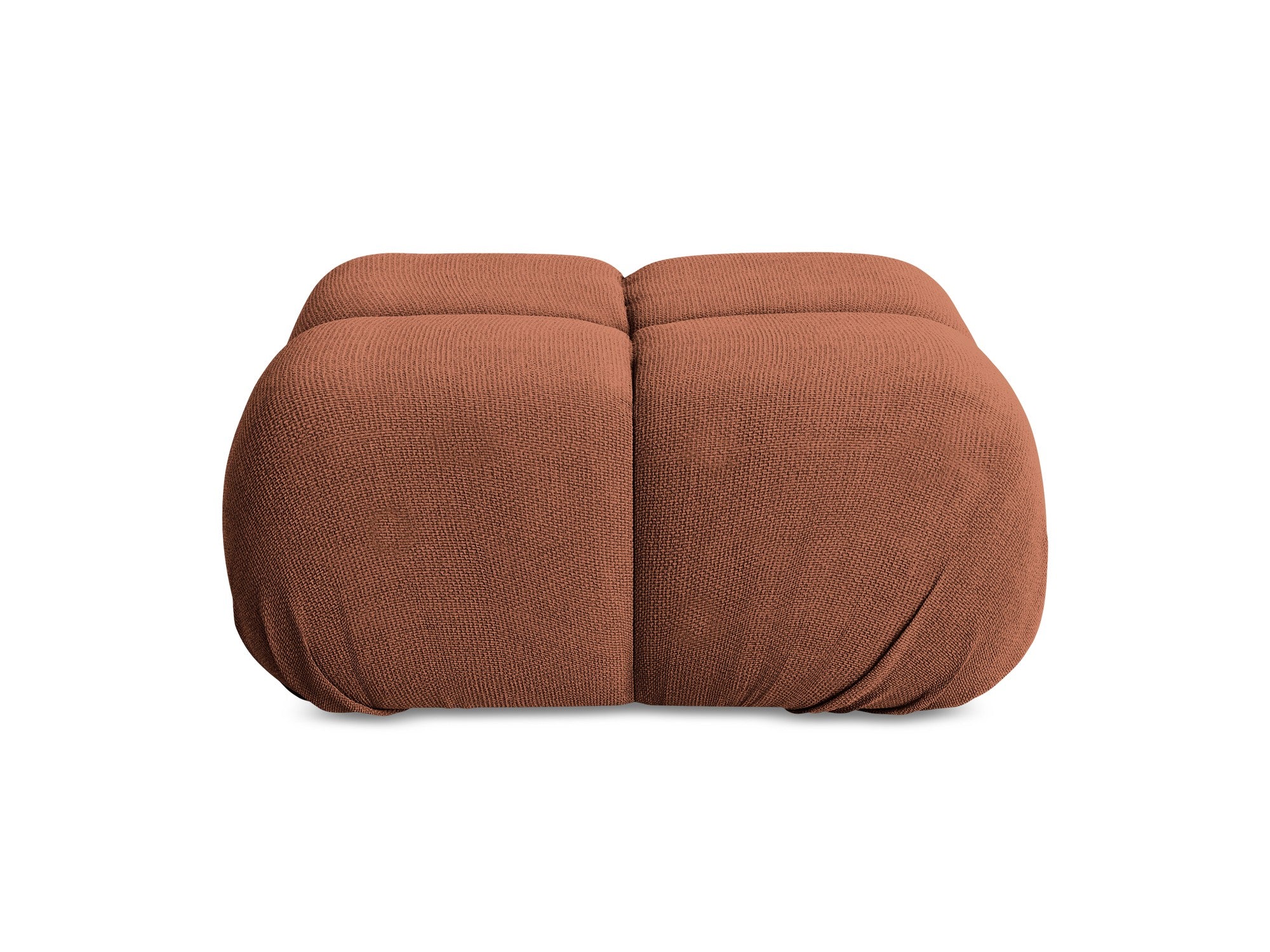 Hocker / Modul LOKUA Terrakotta Chenille