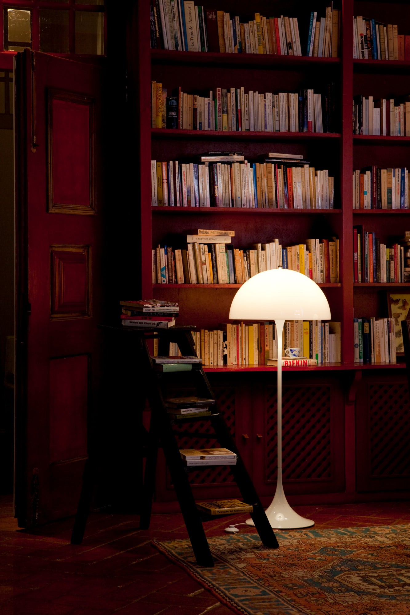 Lampa podłogowa PANTHELLA biały