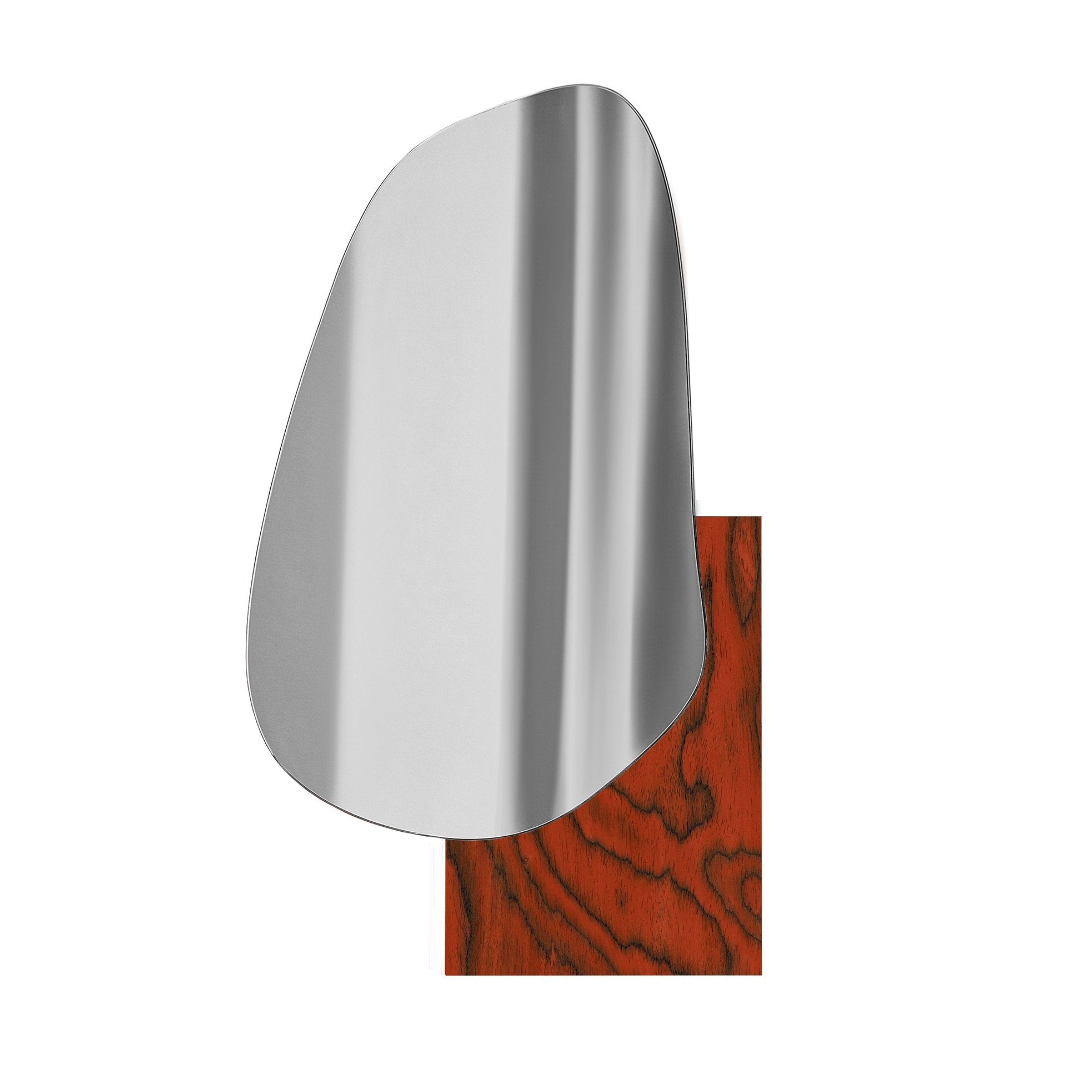 LUSTRO LAKE 3 ALPS red wooden veneer