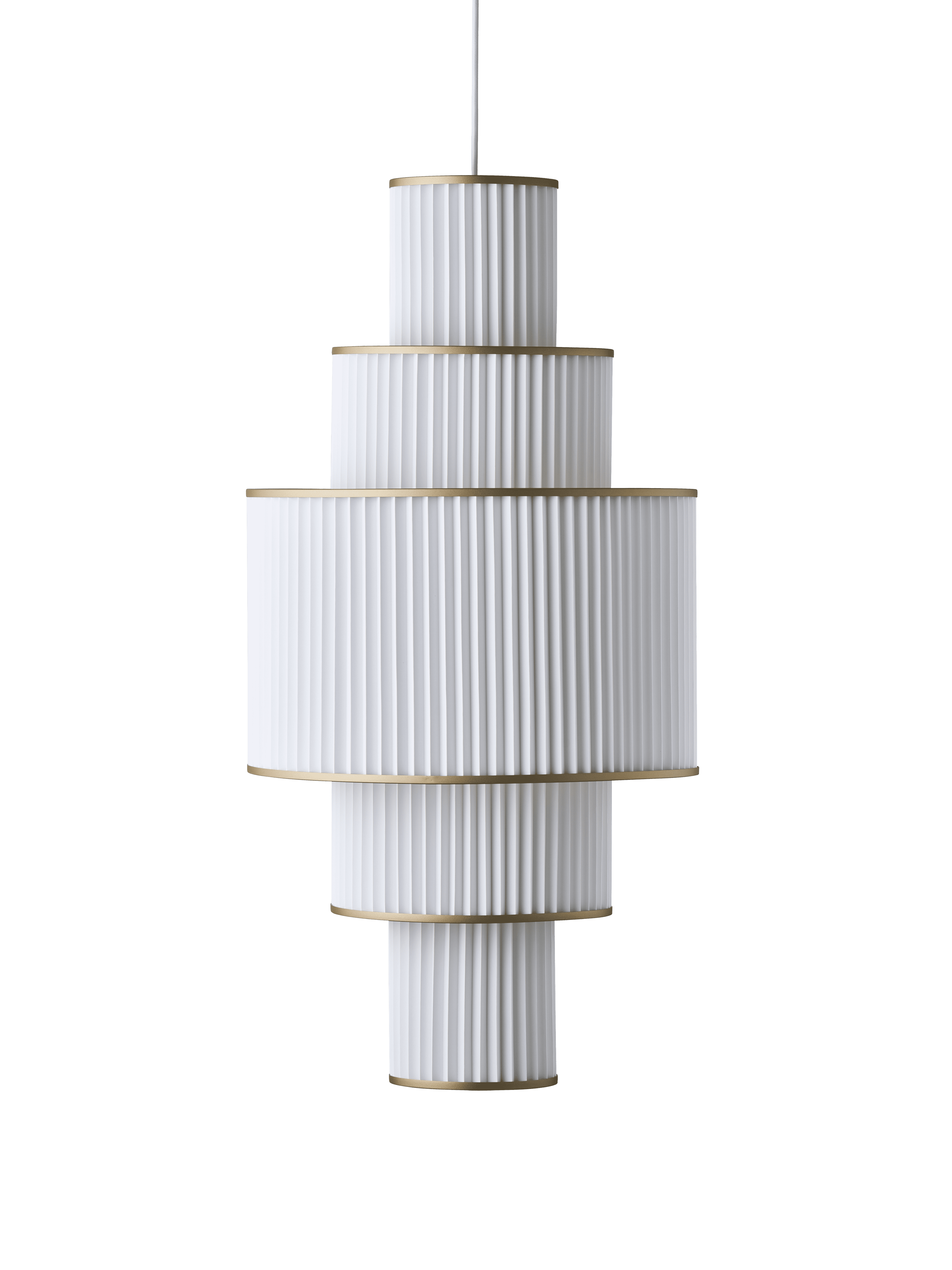 Lampa wisząca MODEL 113 PLIVELLO biały ze złotym