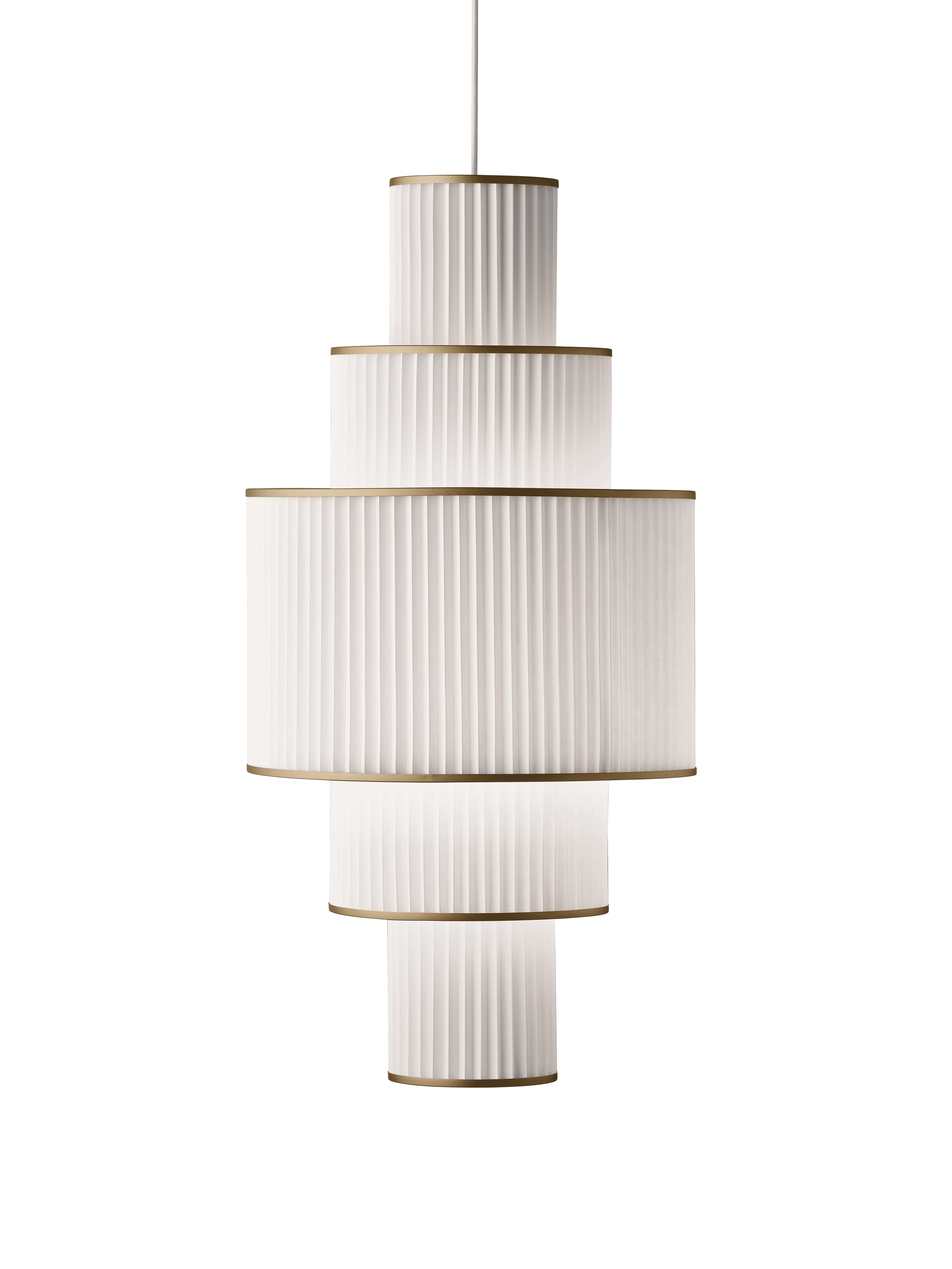 Lampa wisząca MODEL 113 PLIVELLO biały ze złotym