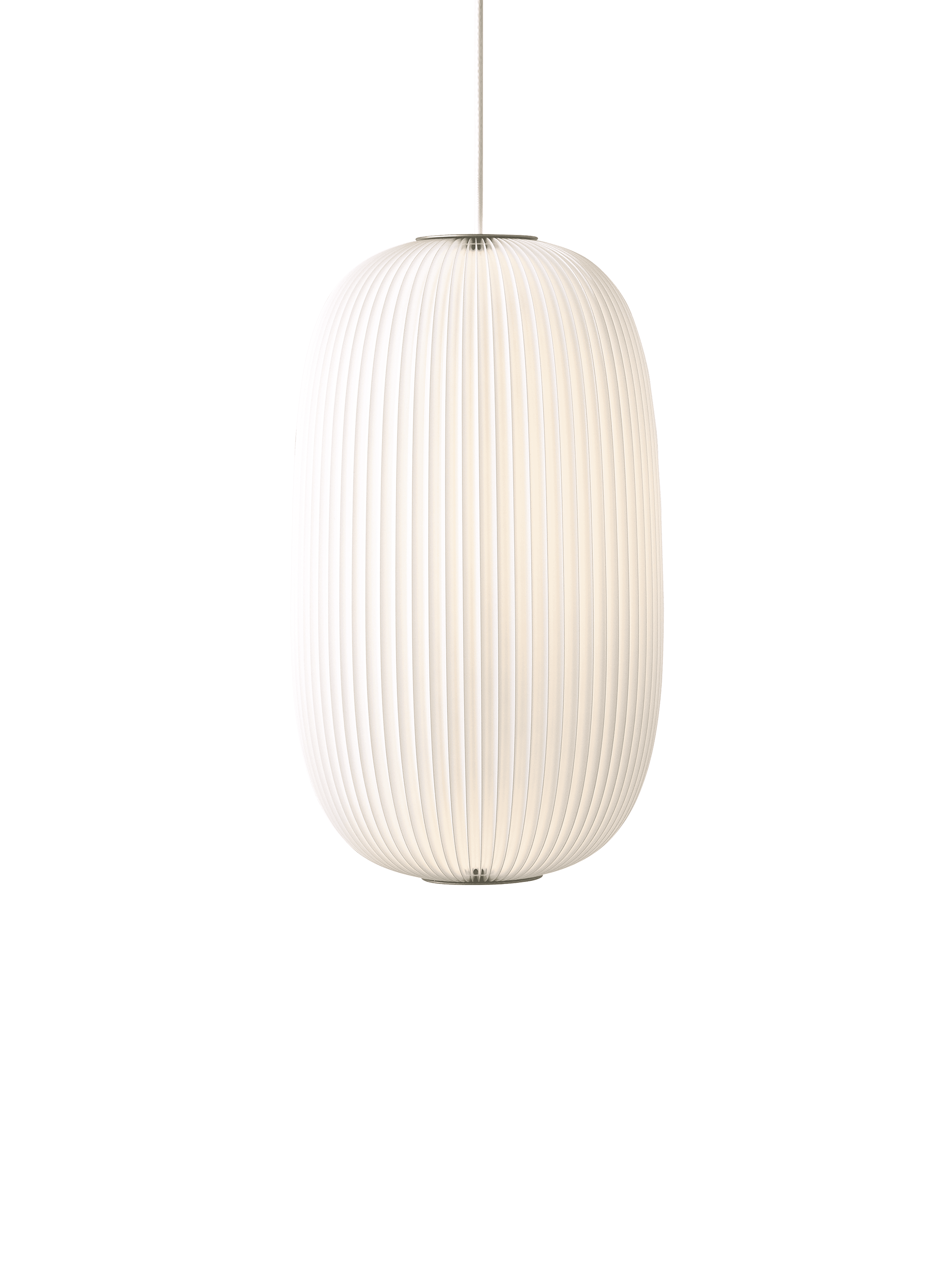 Lampa wisząca MODEL 133 LAMELLA 2 biały ze złotym wykończeniem