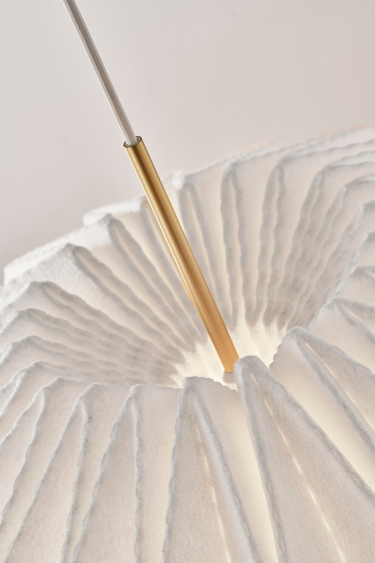 Lampa wisząca MODEL 164 SOFTLY PLEATED biały