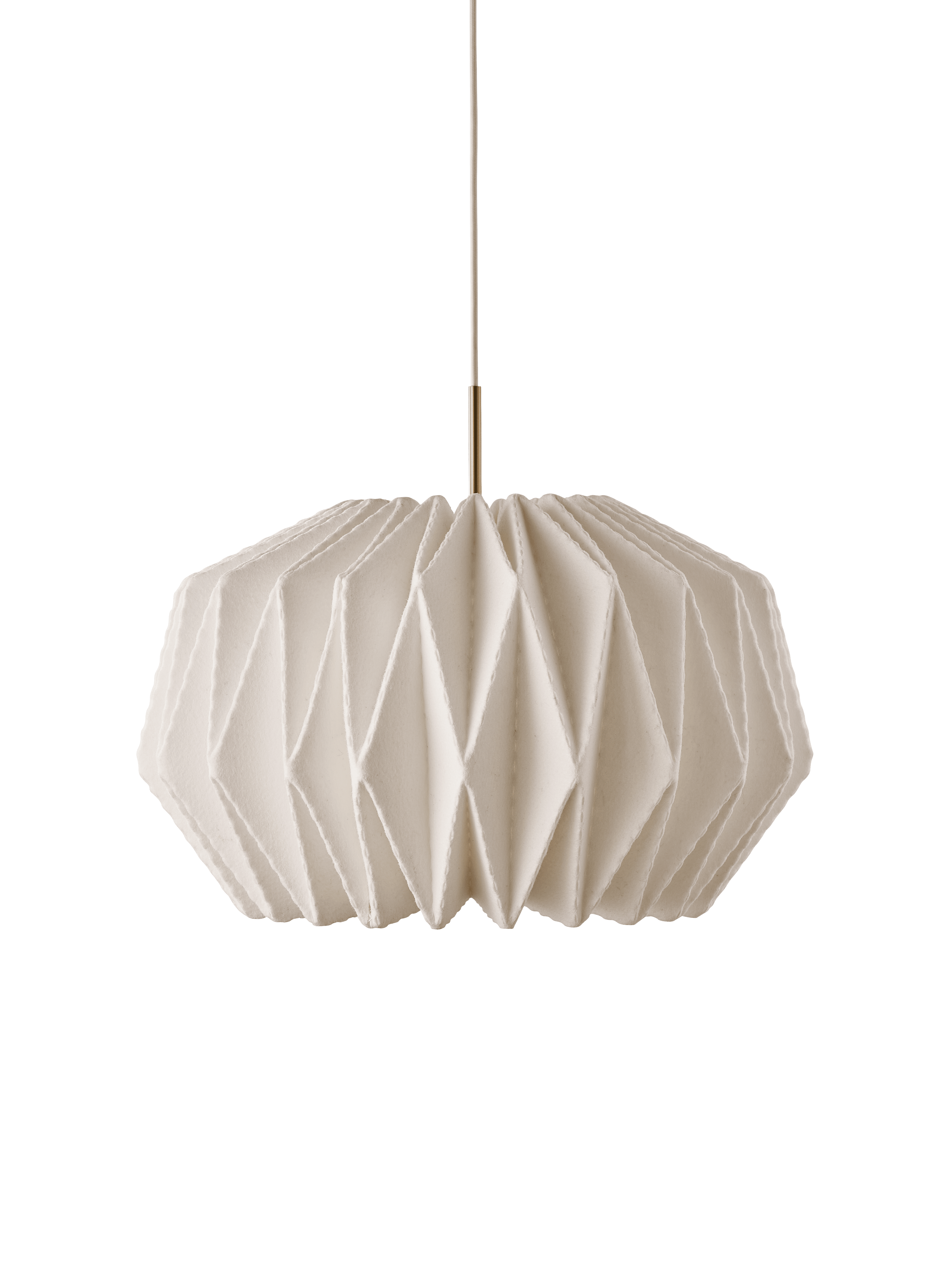 Lampa wisząca MODEL 164 SOFTLY PLEATED biały