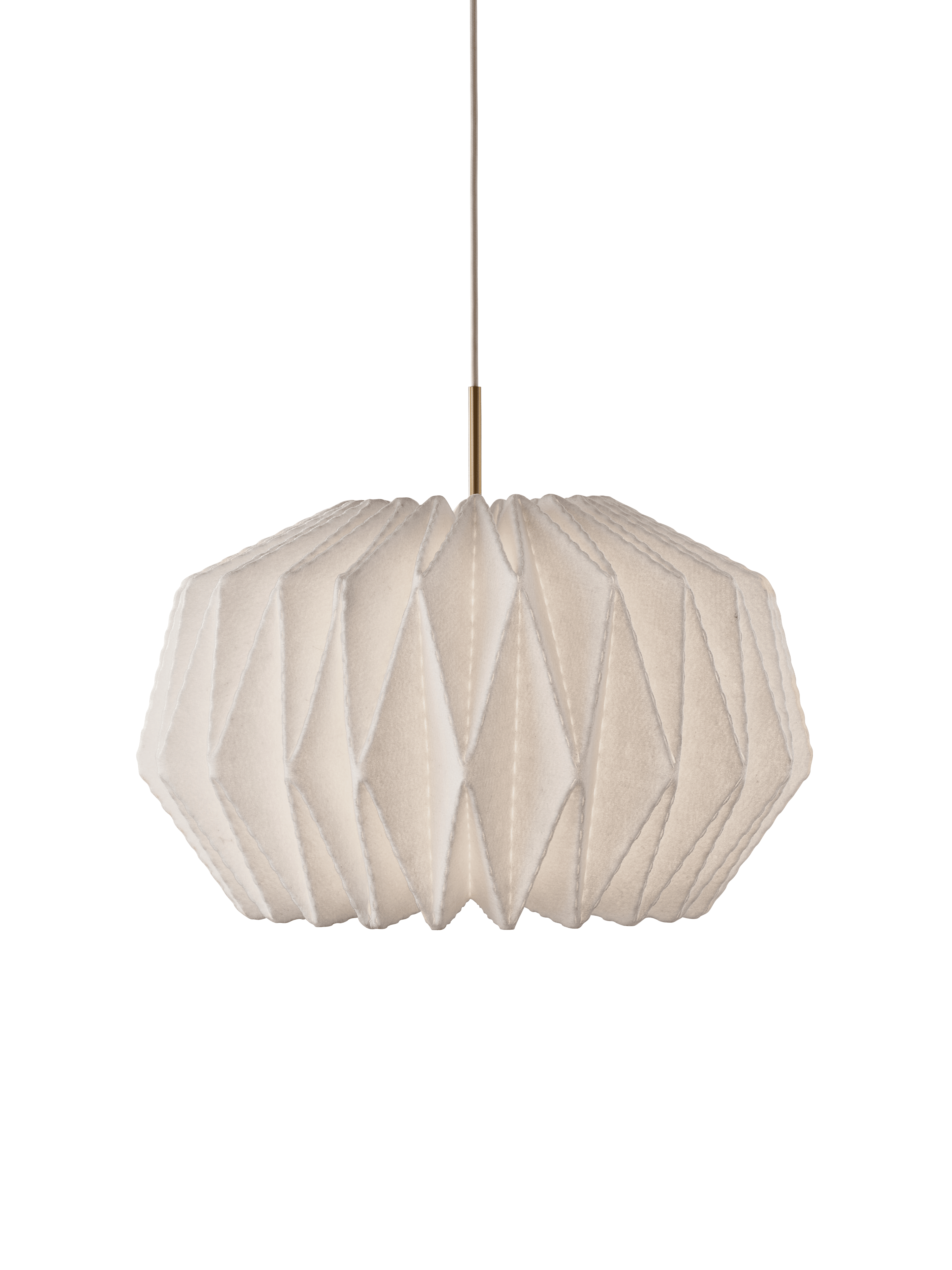 Lampa wisząca MODEL 164 SOFTLY PLEATED biały