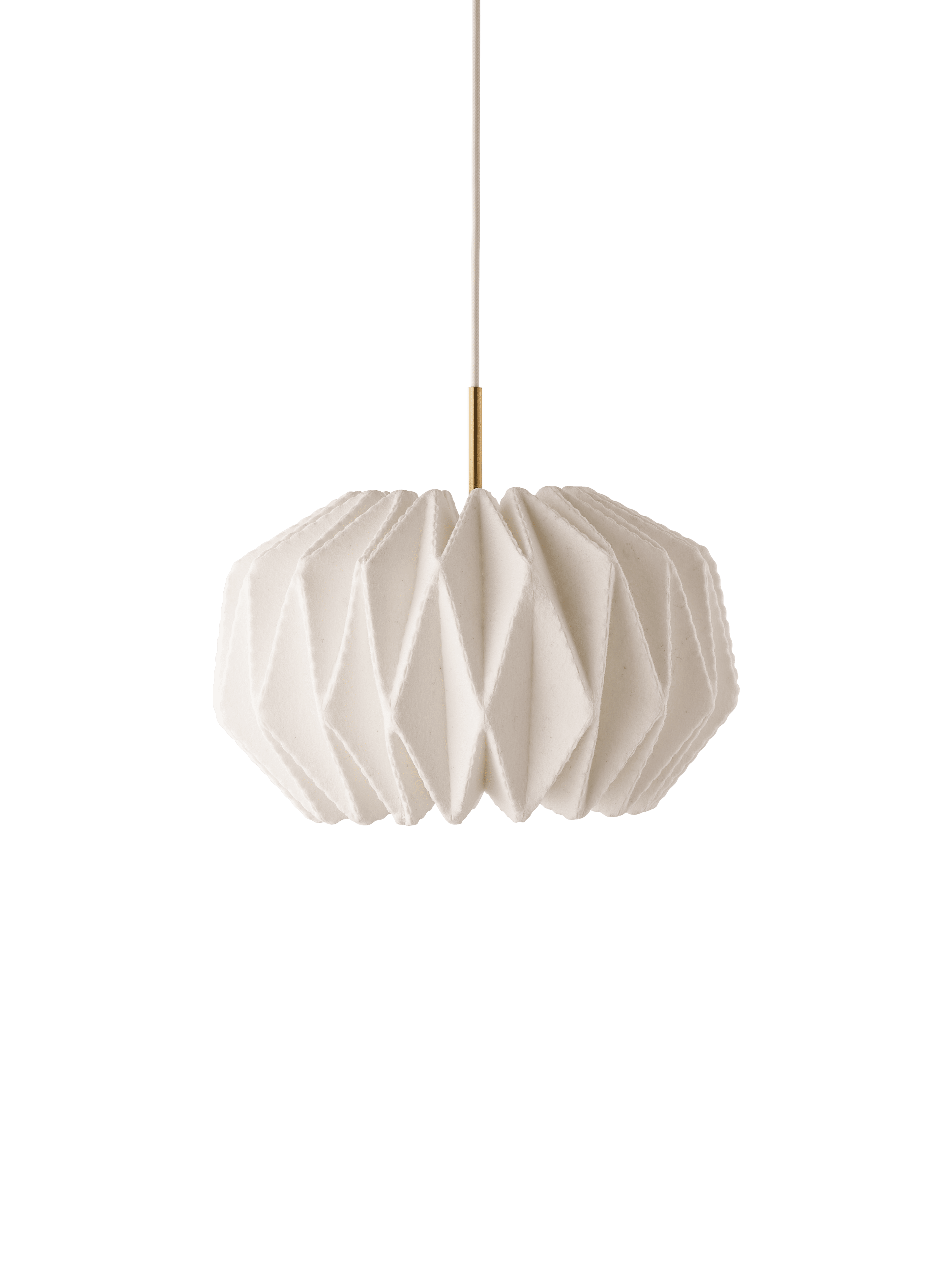 Lampa wisząca MODEL 164 SOFTLY PLEATED biały