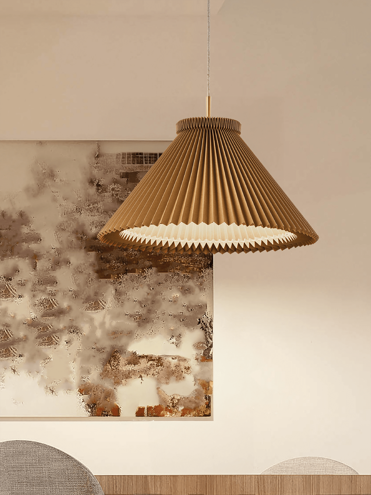 Hanging Lamp MODEL 1 Mustard