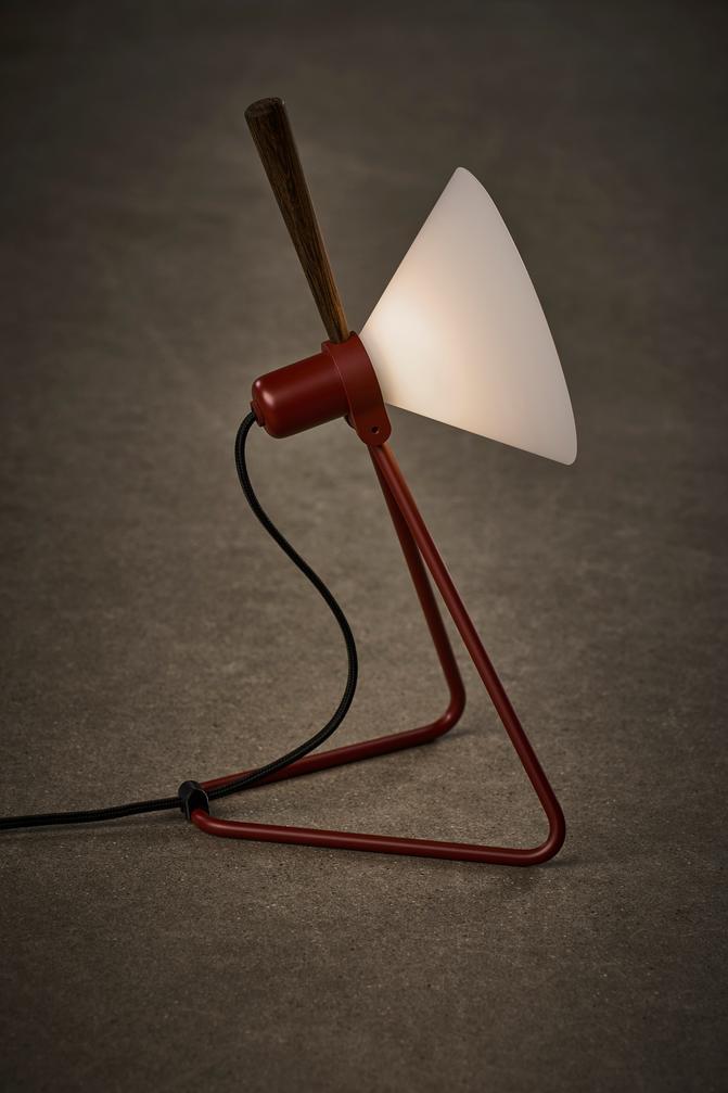 Lampa stołowa MODEL 356 SPOT czerwony