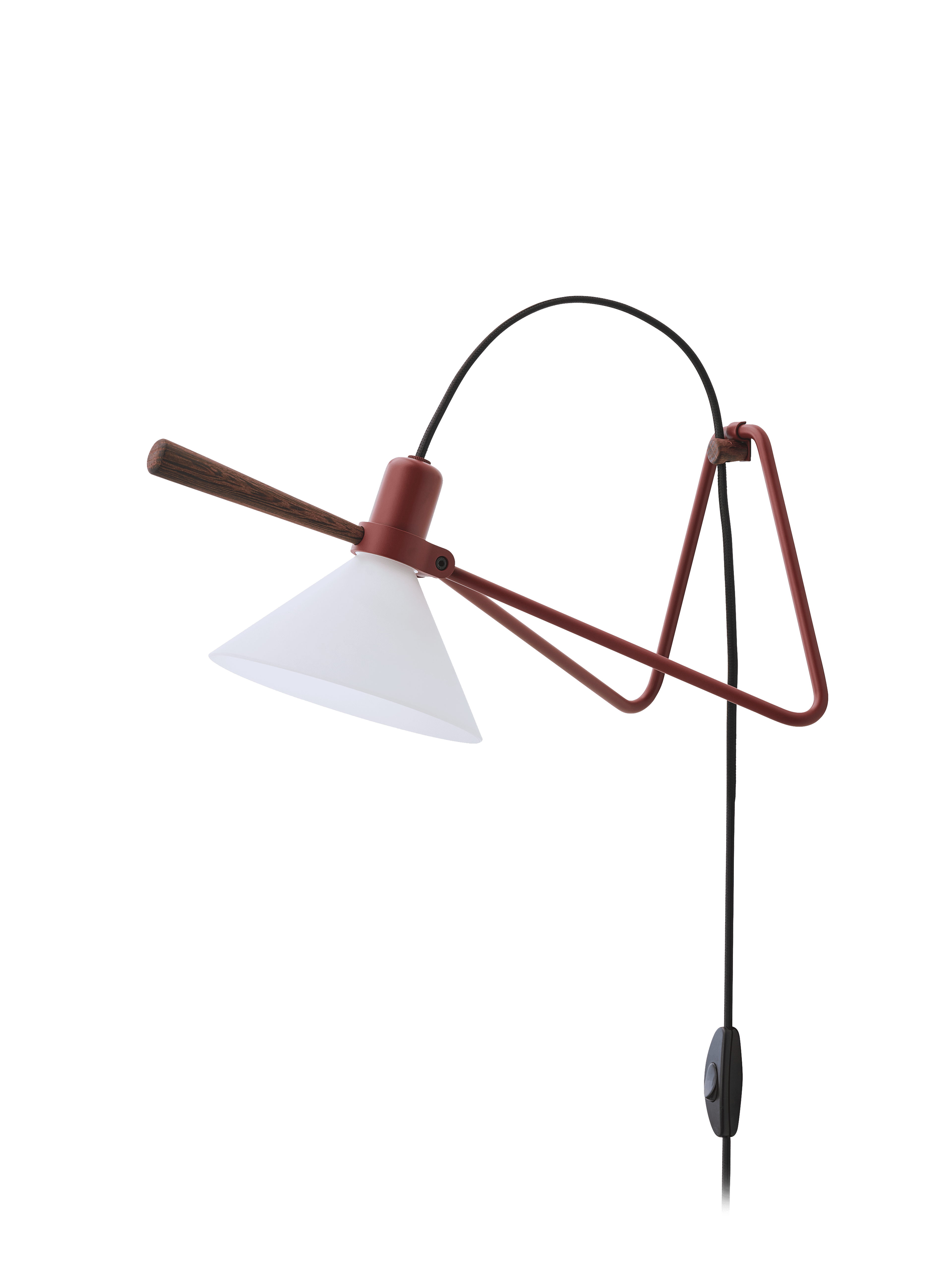 Lampa stołowa MODEL 356 SPOT czerwony