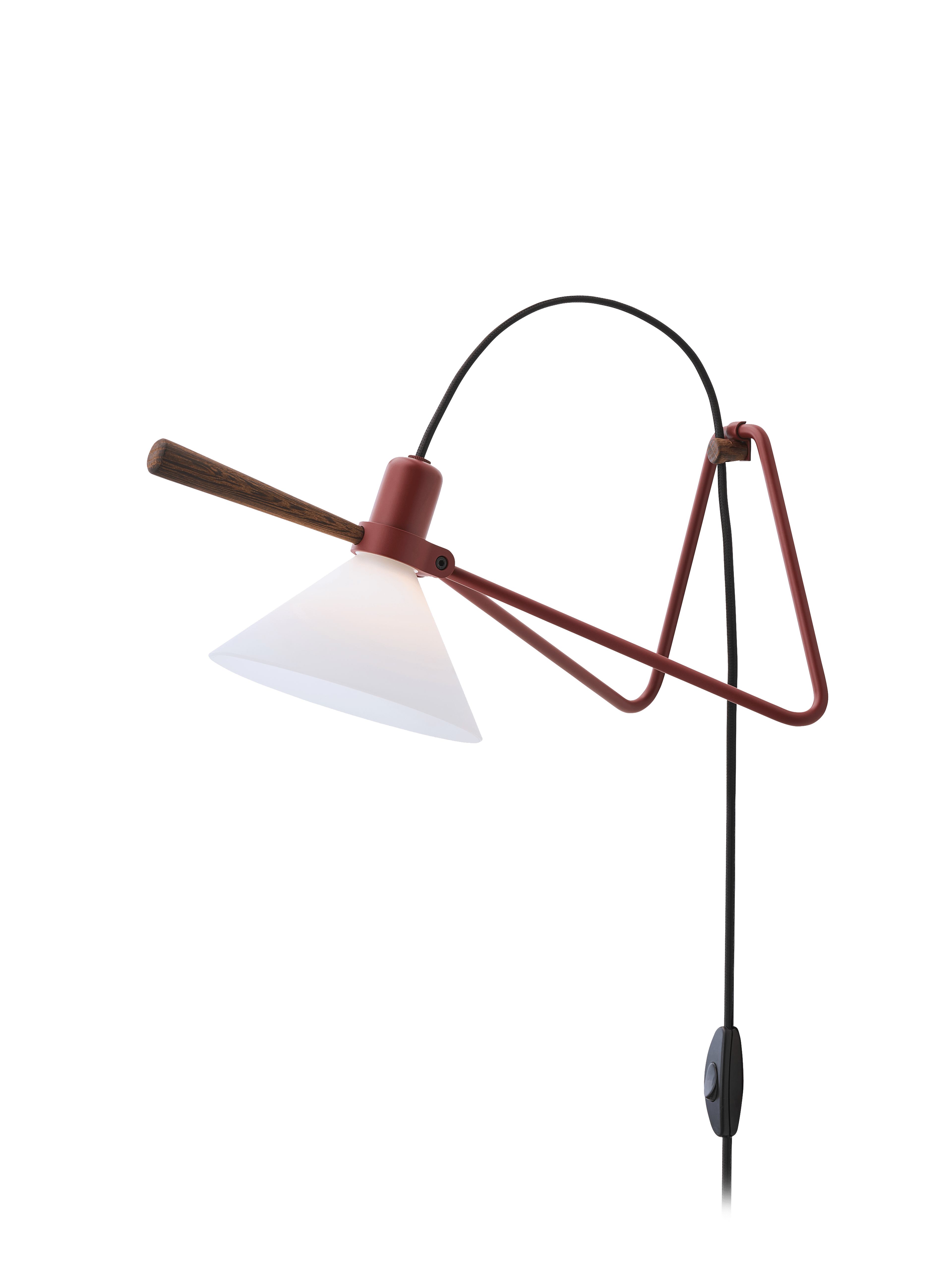 Lampa stołowa MODEL 356 SPOT czerwony
