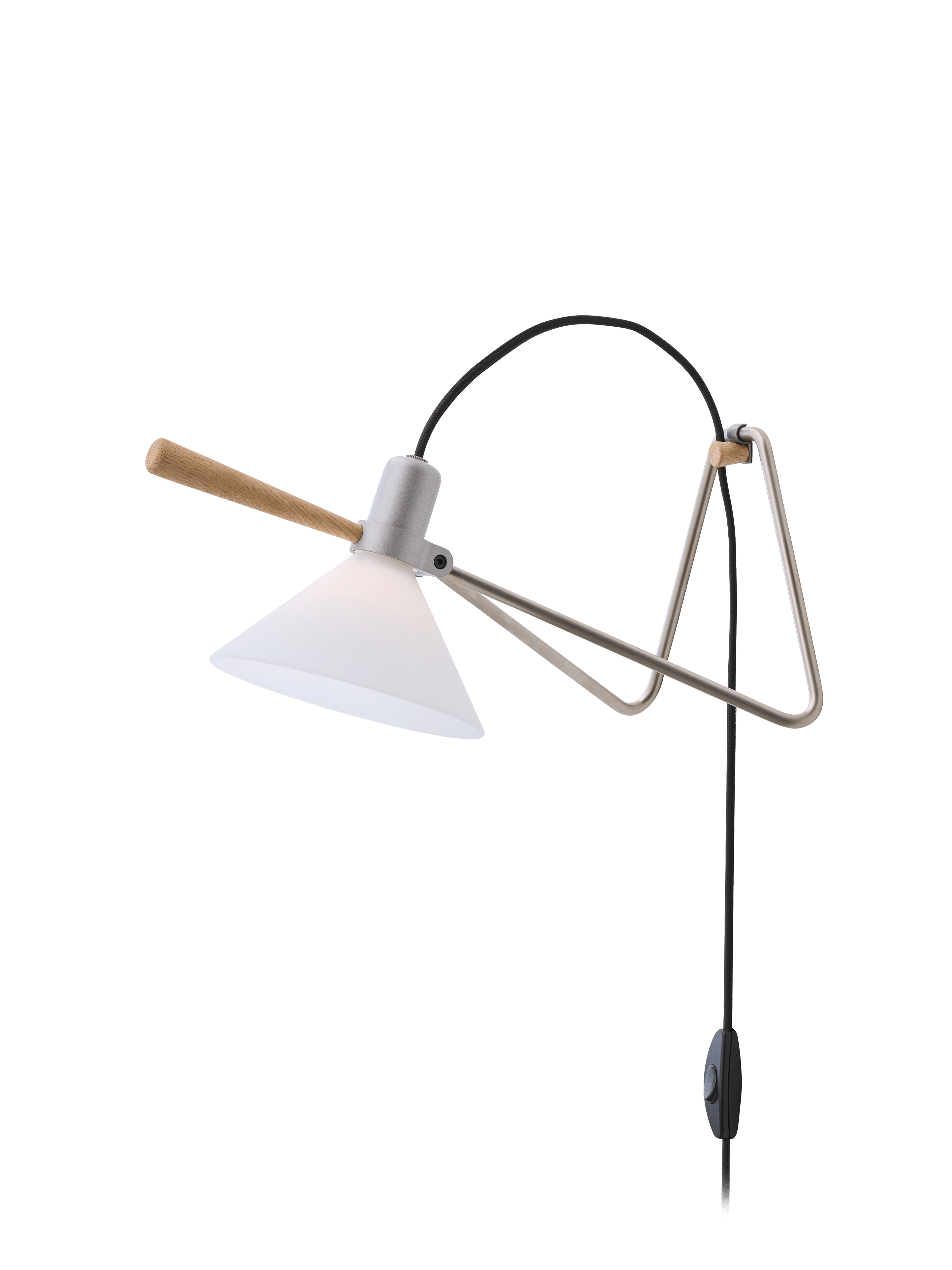 Lampa stołowa MODEL 356 SPOT srebrny