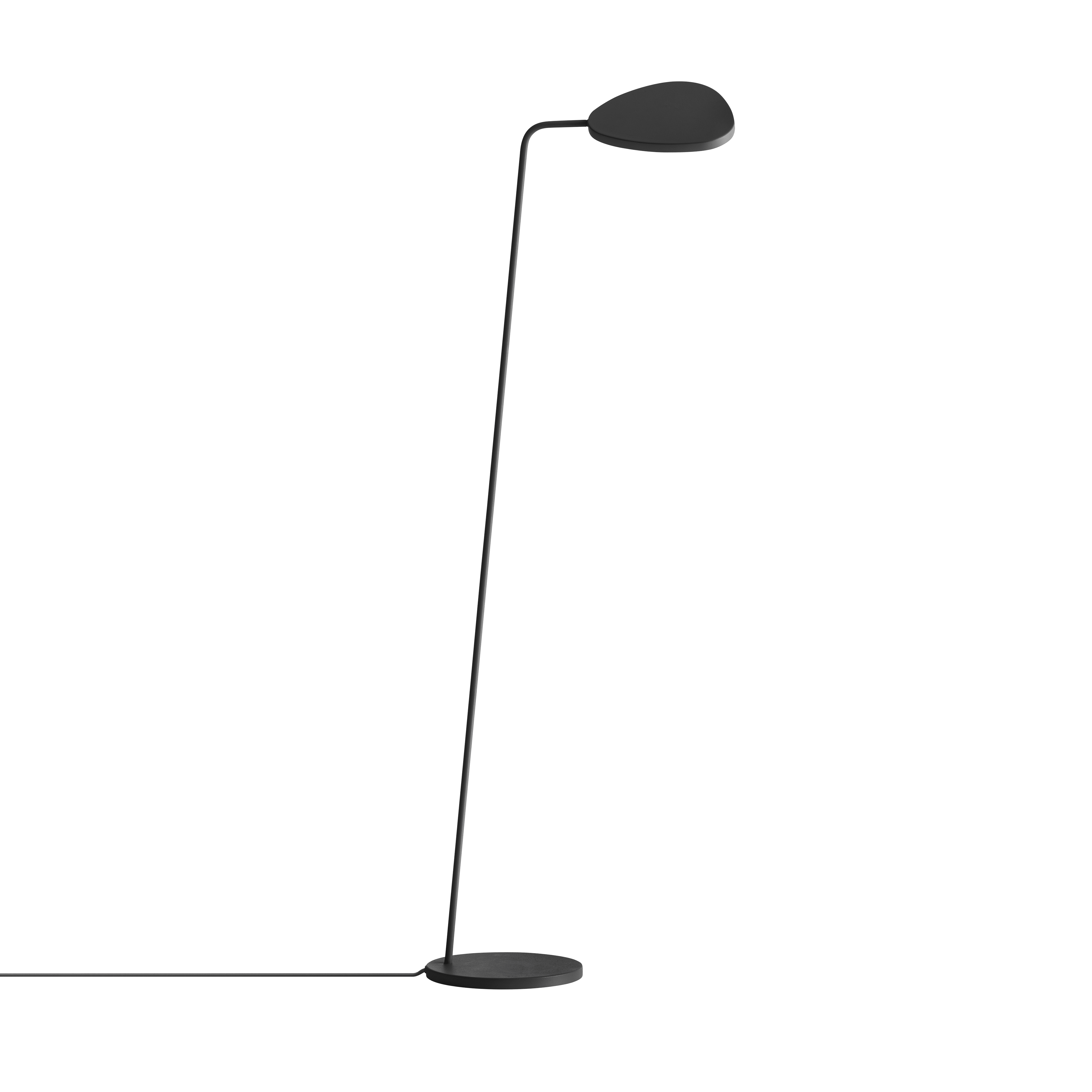 Lampa podłogowa LEAF czarny