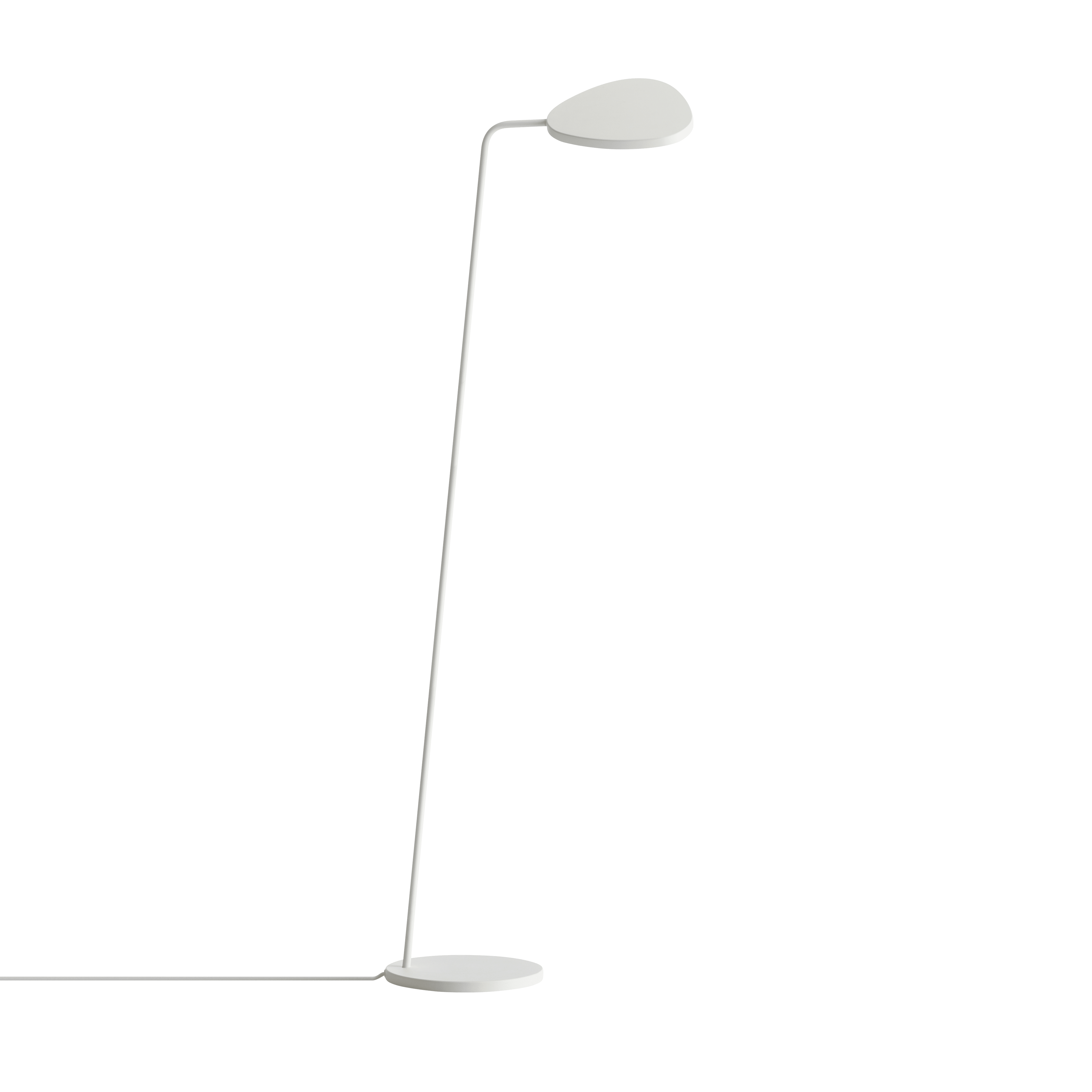 Lampa podłogowa LEAF biały