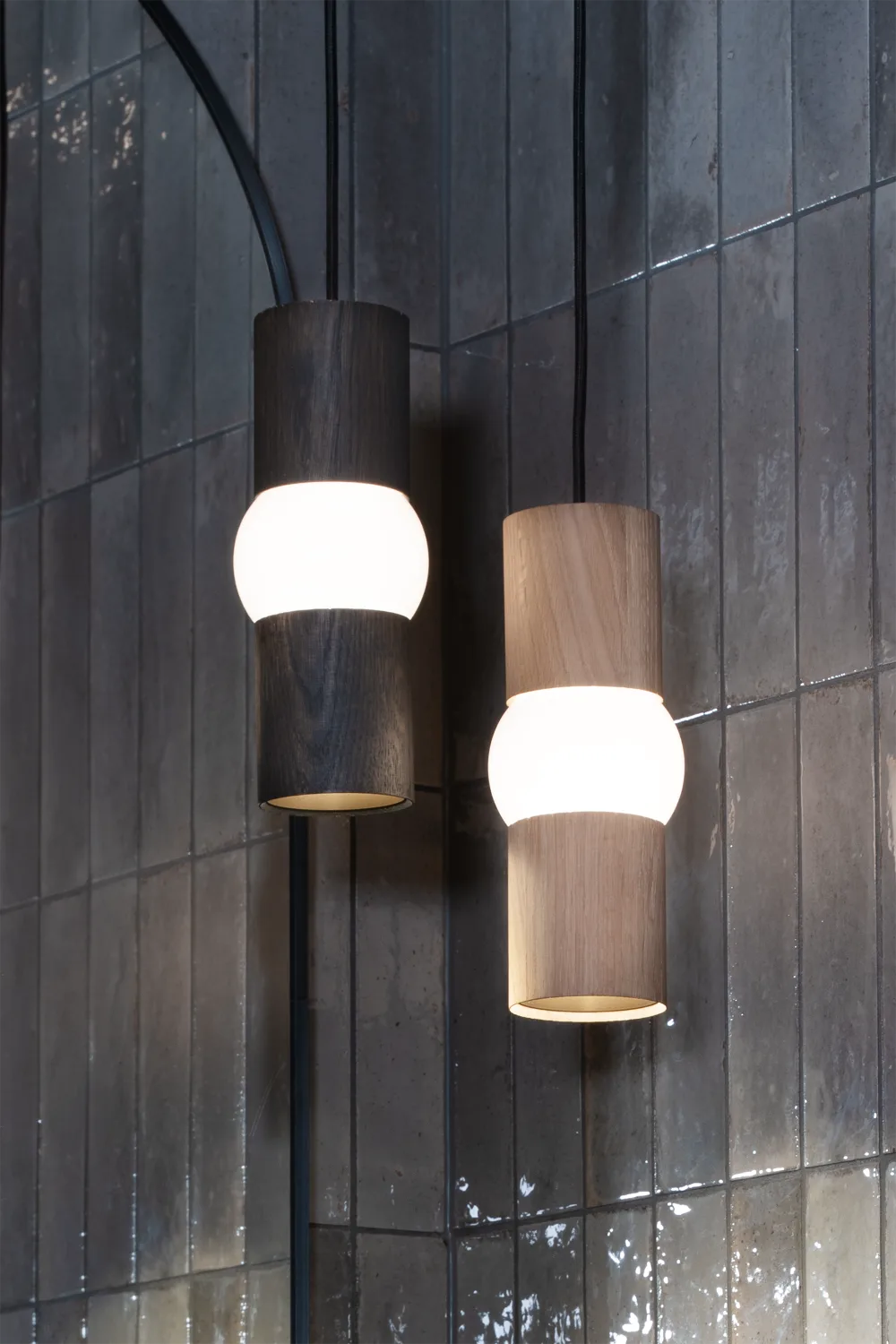 LIGHTBONE pendant lamp oak