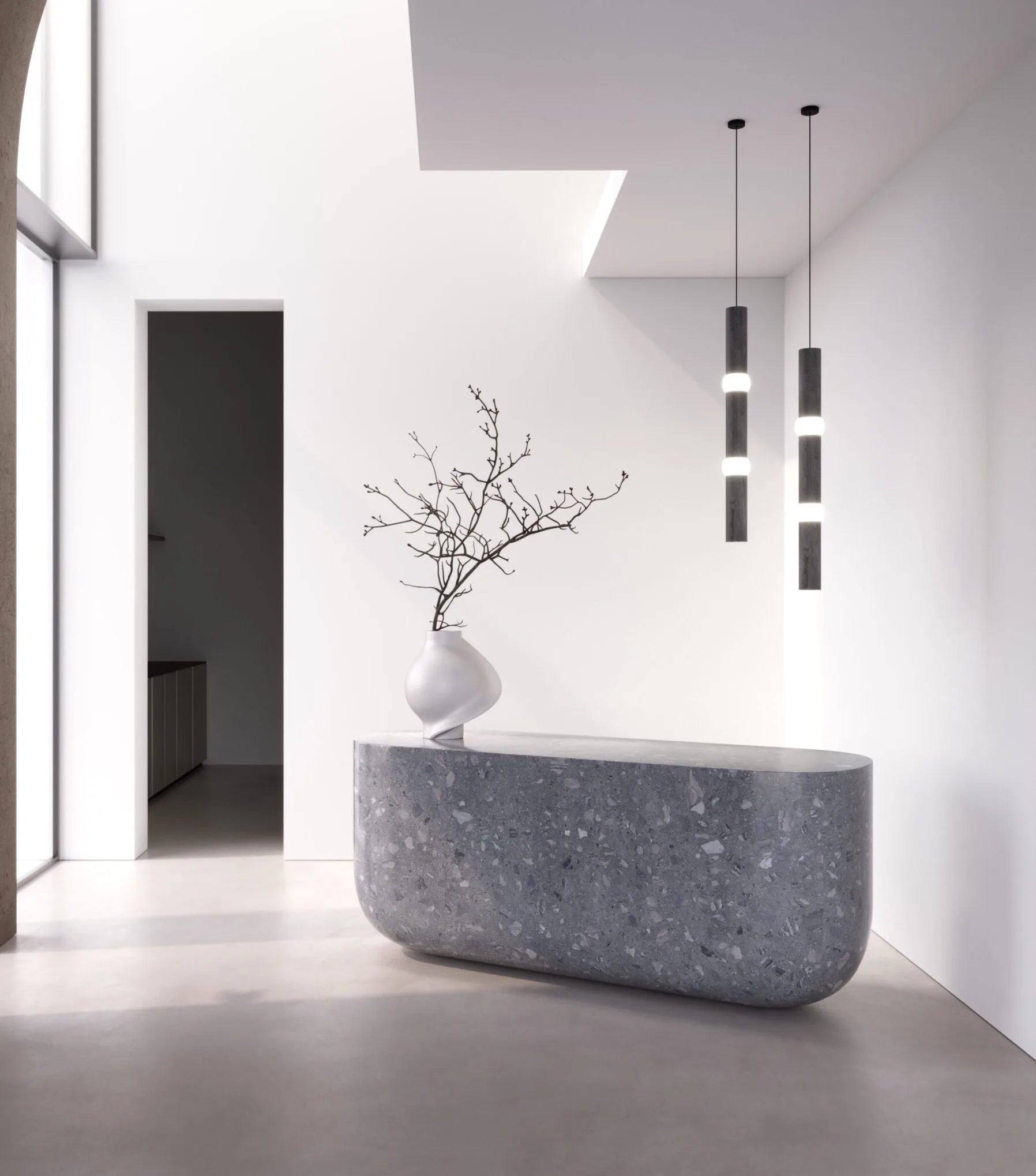 Lampa wisząca LIGHTBONE czarny dąb