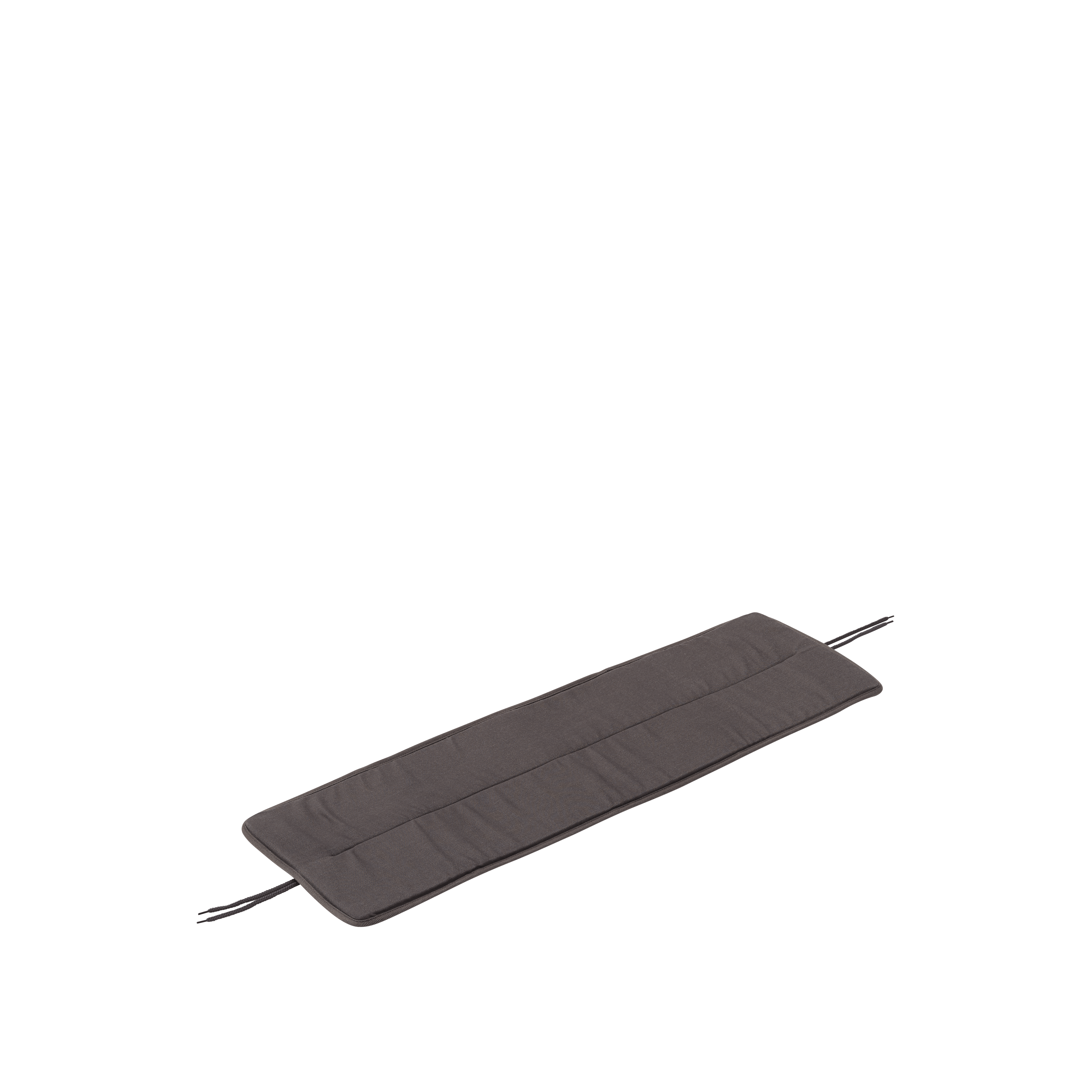 Ławka zewnętrzna LINEAR ciemnozielona stal