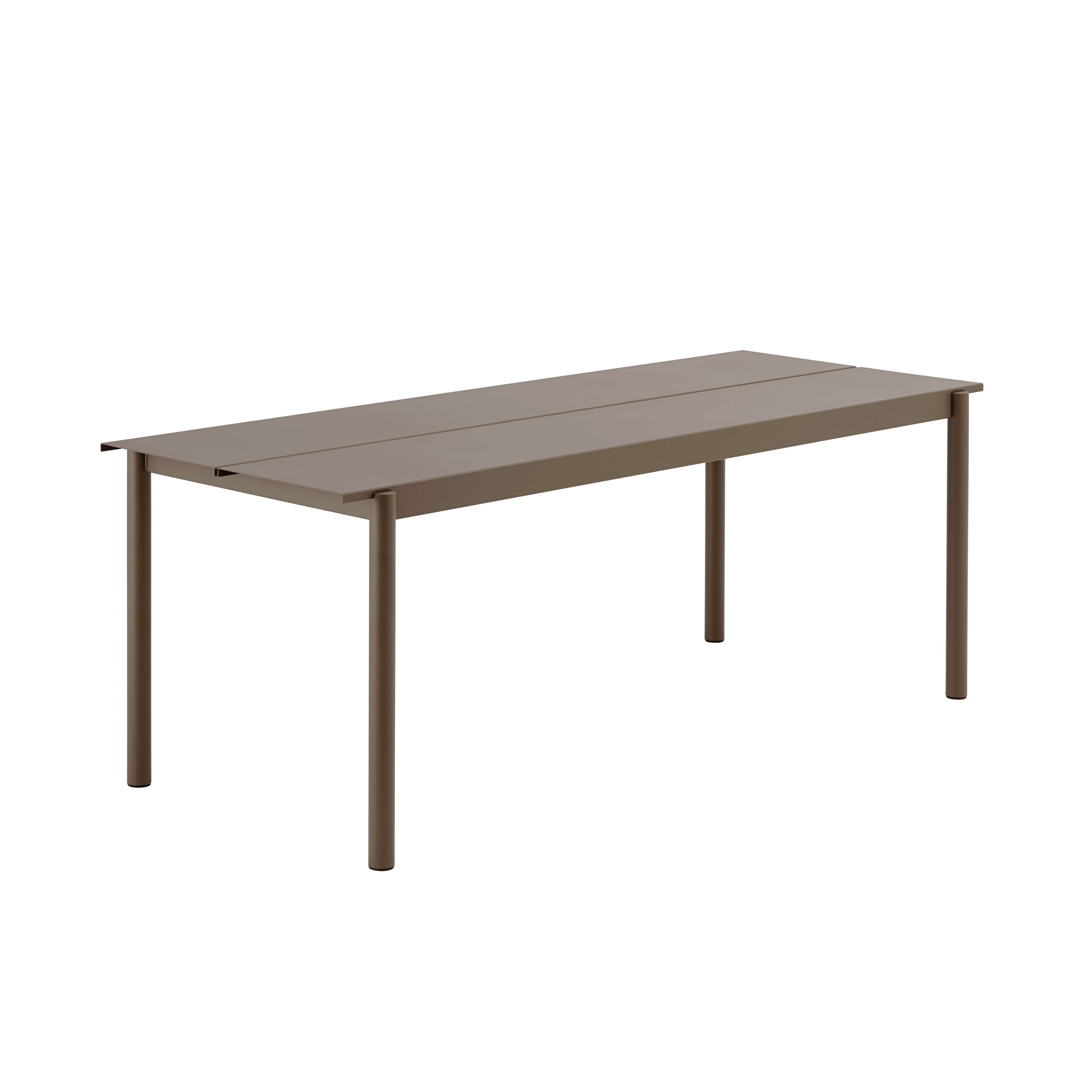 Stół zewnętrzny LINEAR taupe stal