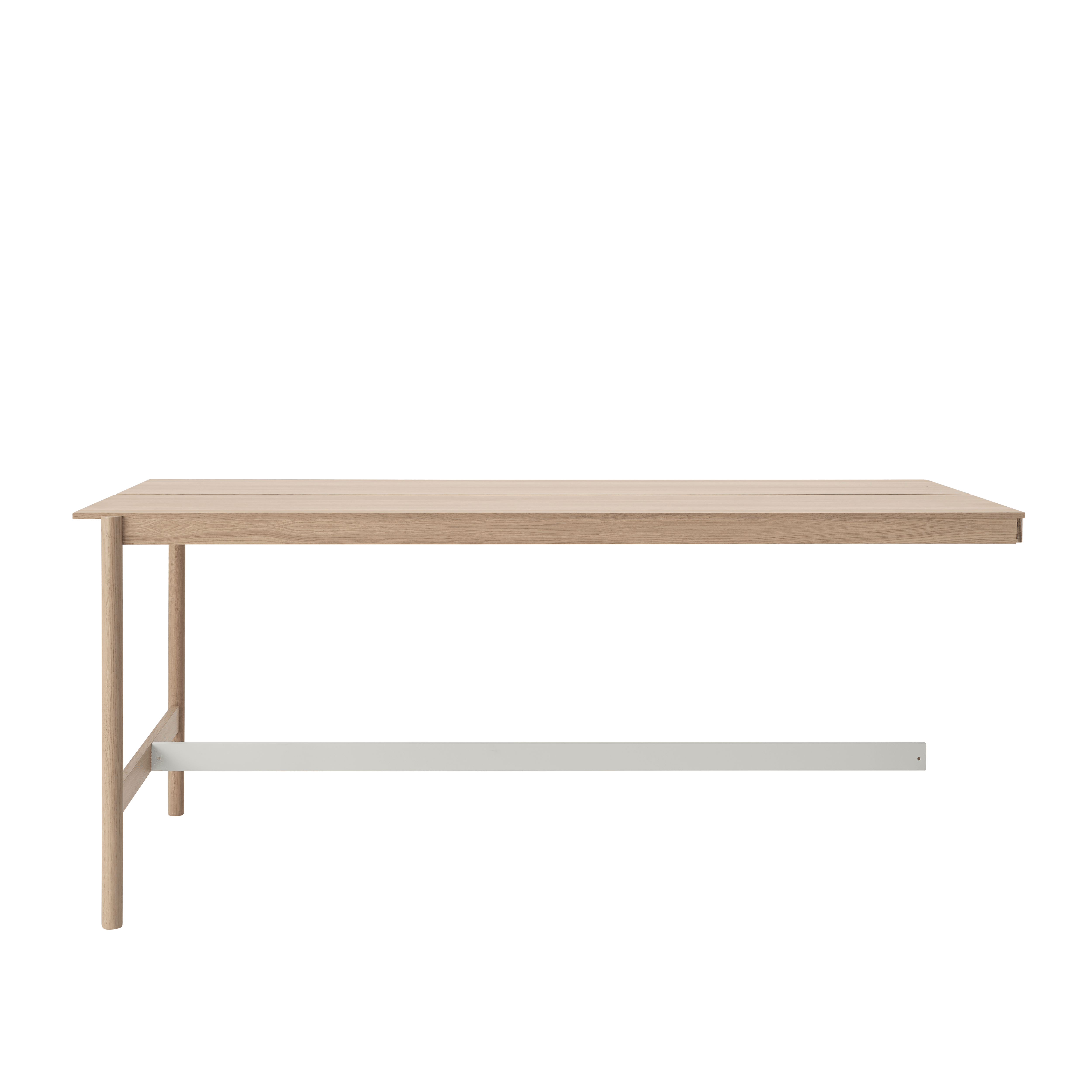 Bürotisch LINEAR SYSTEM HIGH - KONFIGURATION 2 Eichenfurnier
