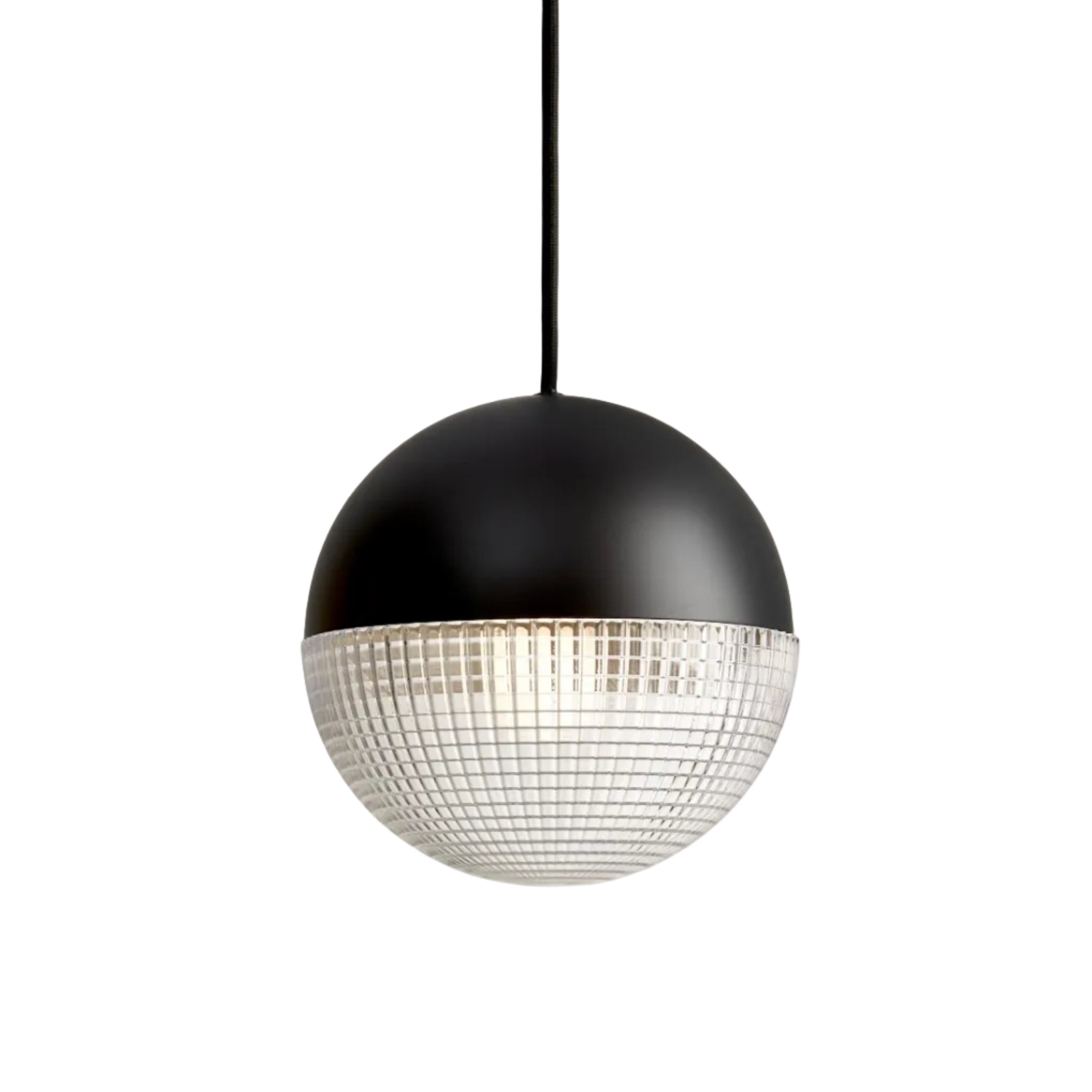 Lampa wisząca LENS FLAIR matowy czarny