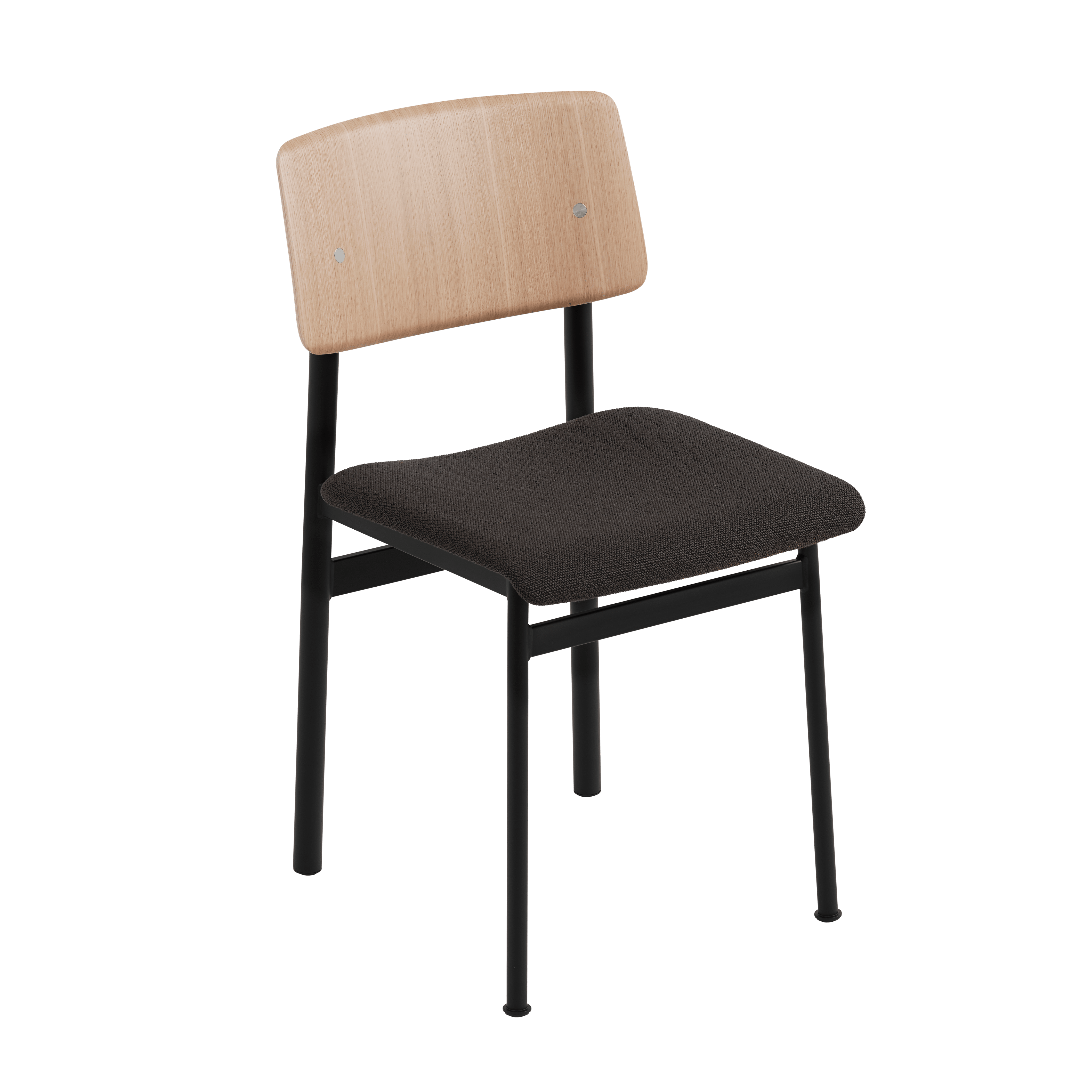Krzesło LOFT personalizowane z czarną podstawą