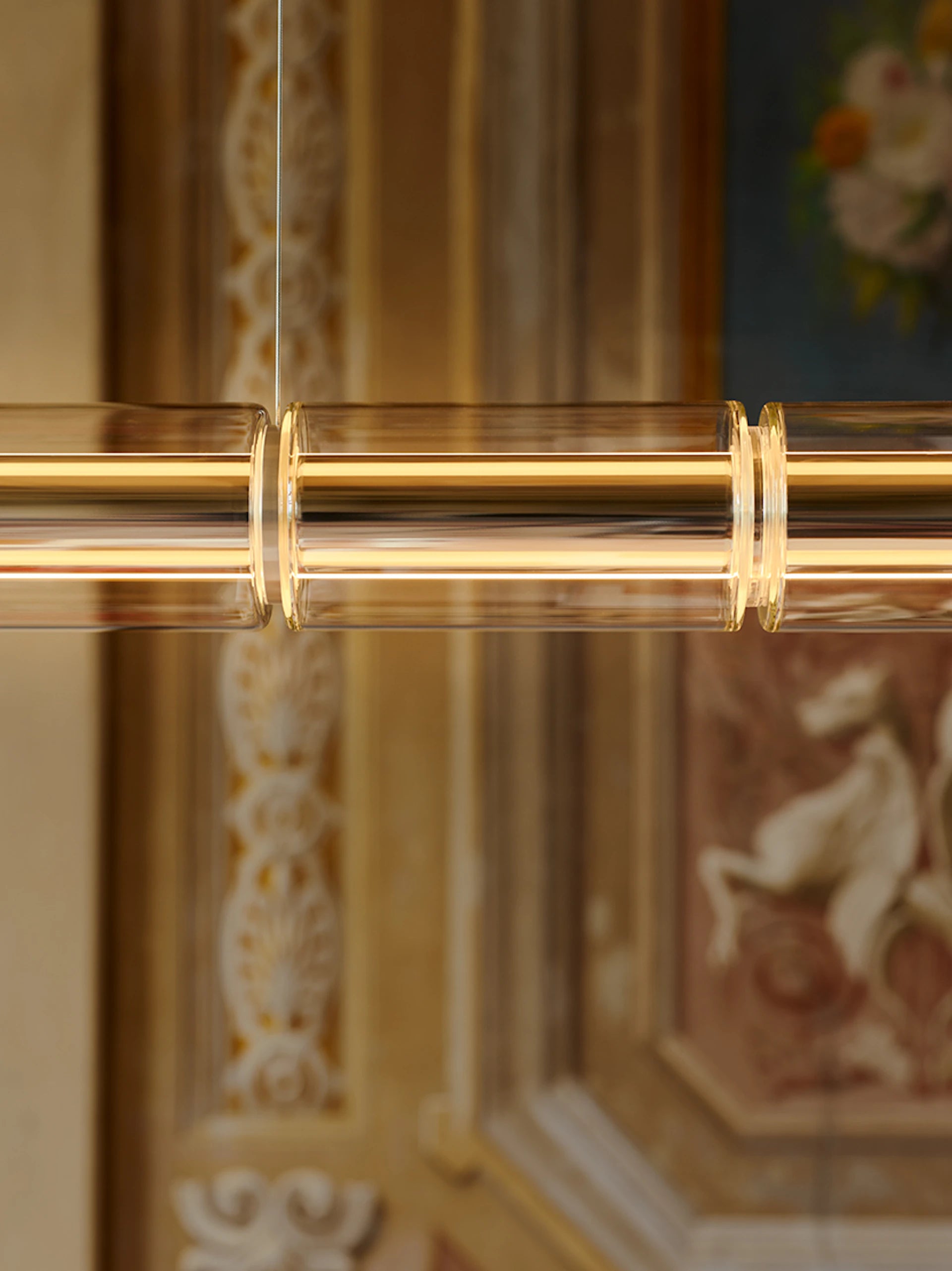 Lampa wisząca LUCE CILINDRICA szkło