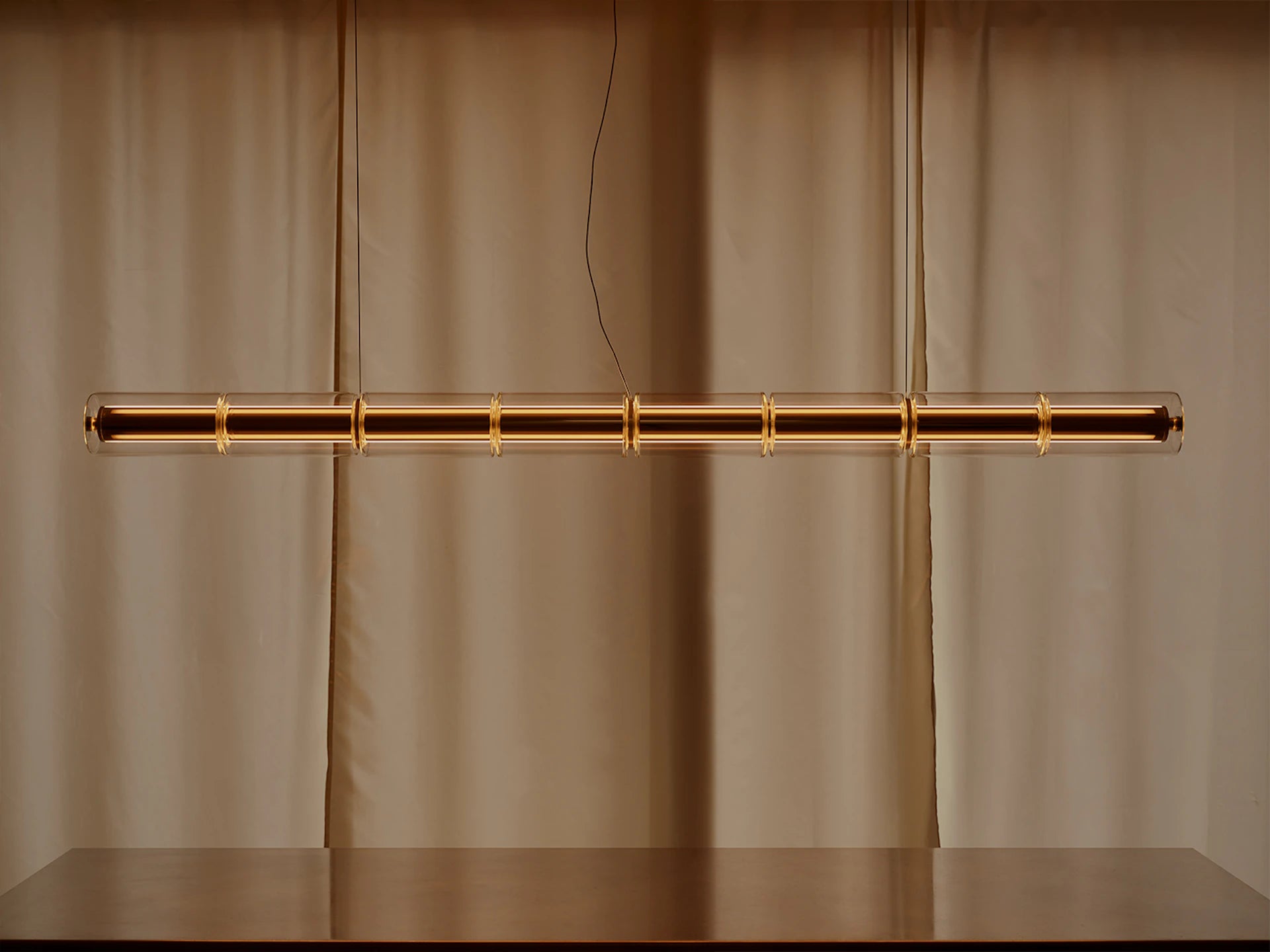 Lampa wisząca LUCE CILINDRICA szkło