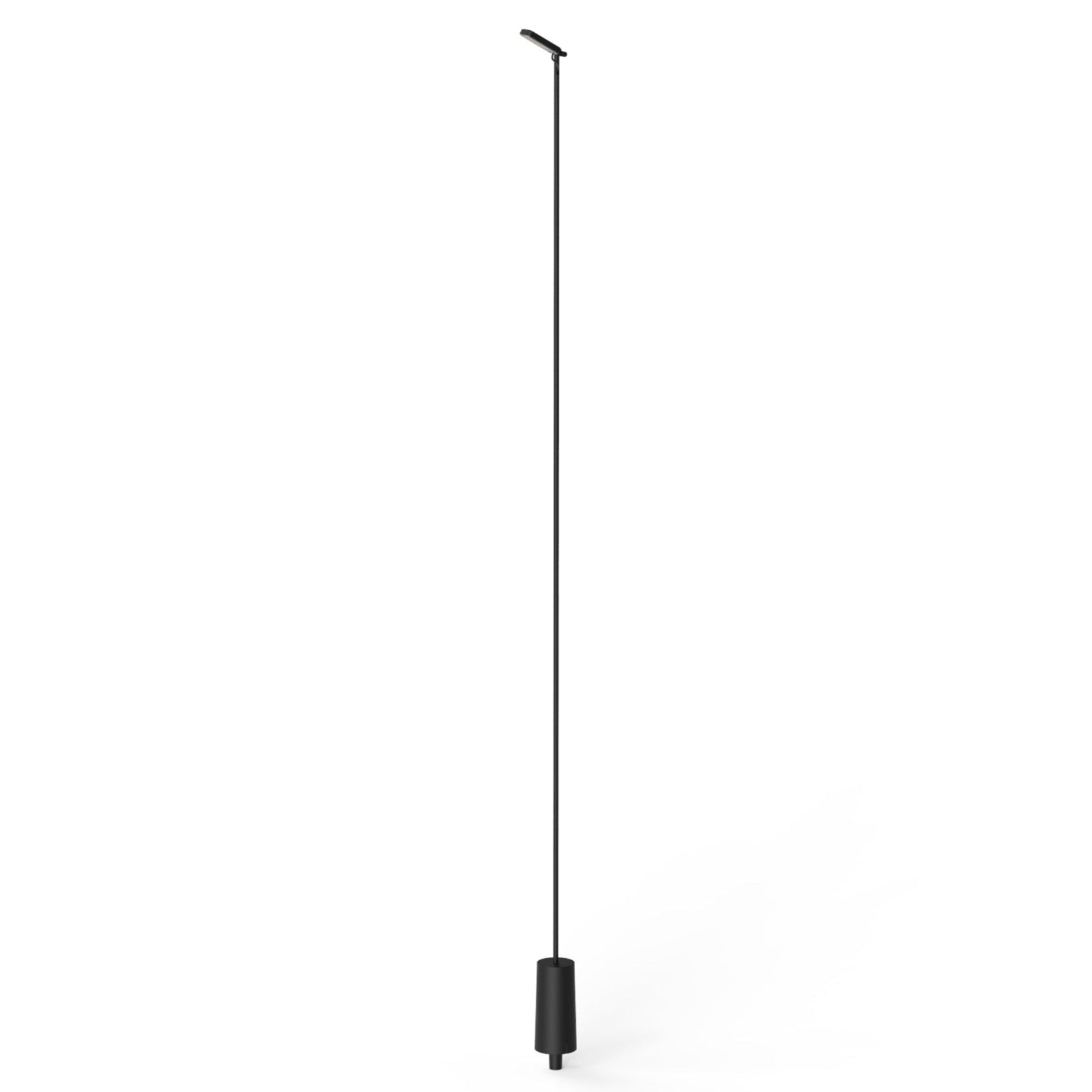 Lampa stojąca zewnętrzna pojedyncza FLIA czarny