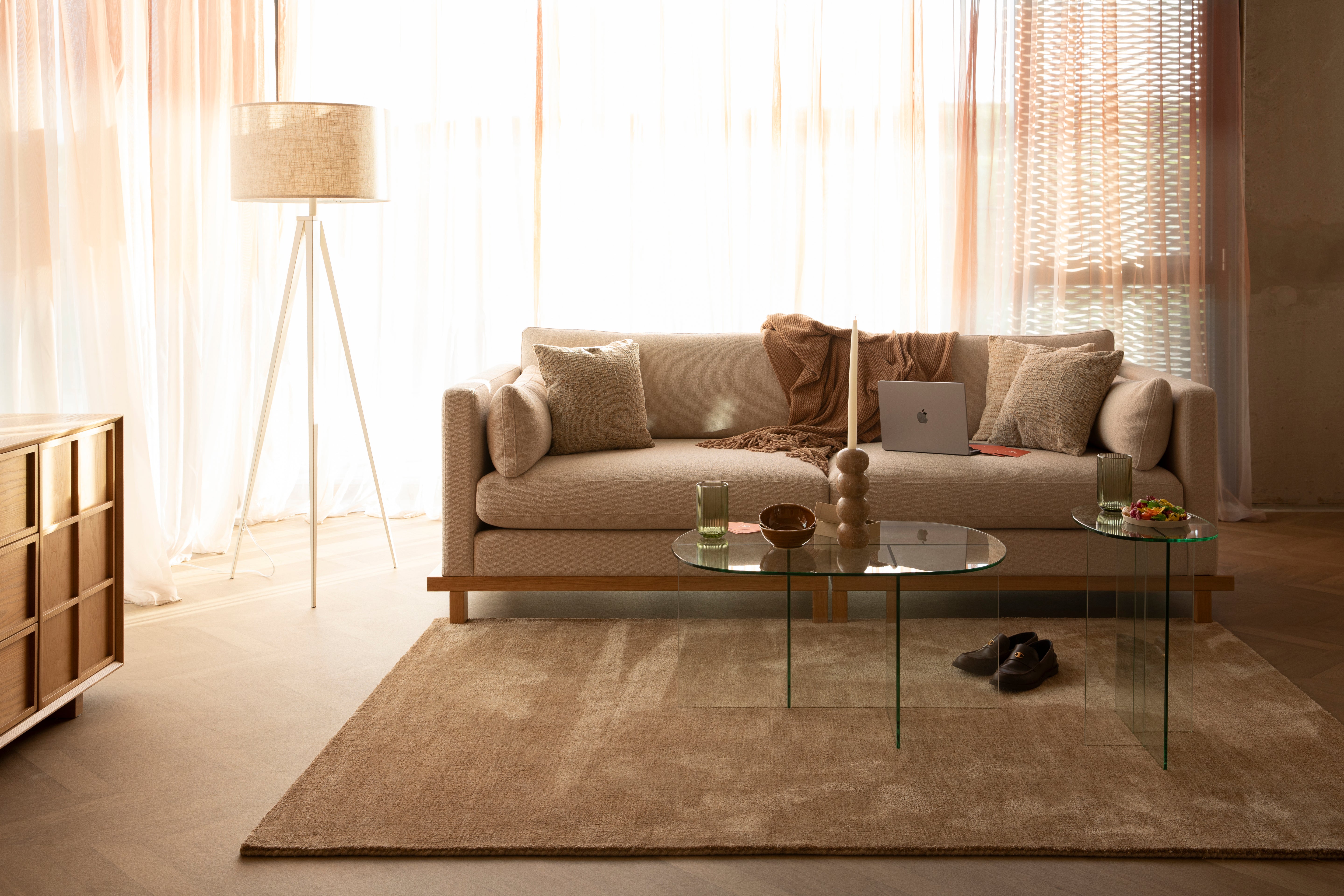 Dywan LUWTE terrakota