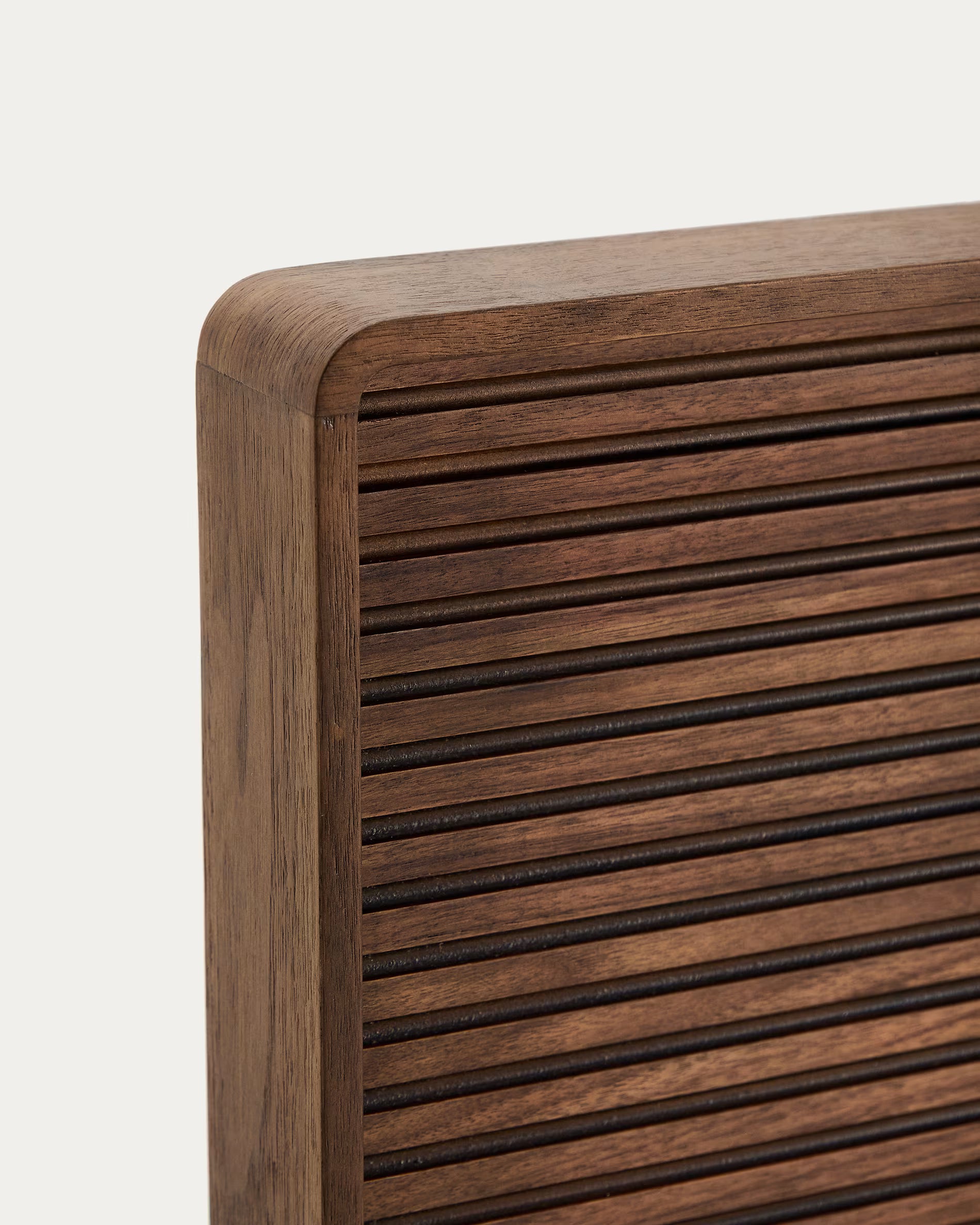 NORLEN headboard dark brown walnut veneer