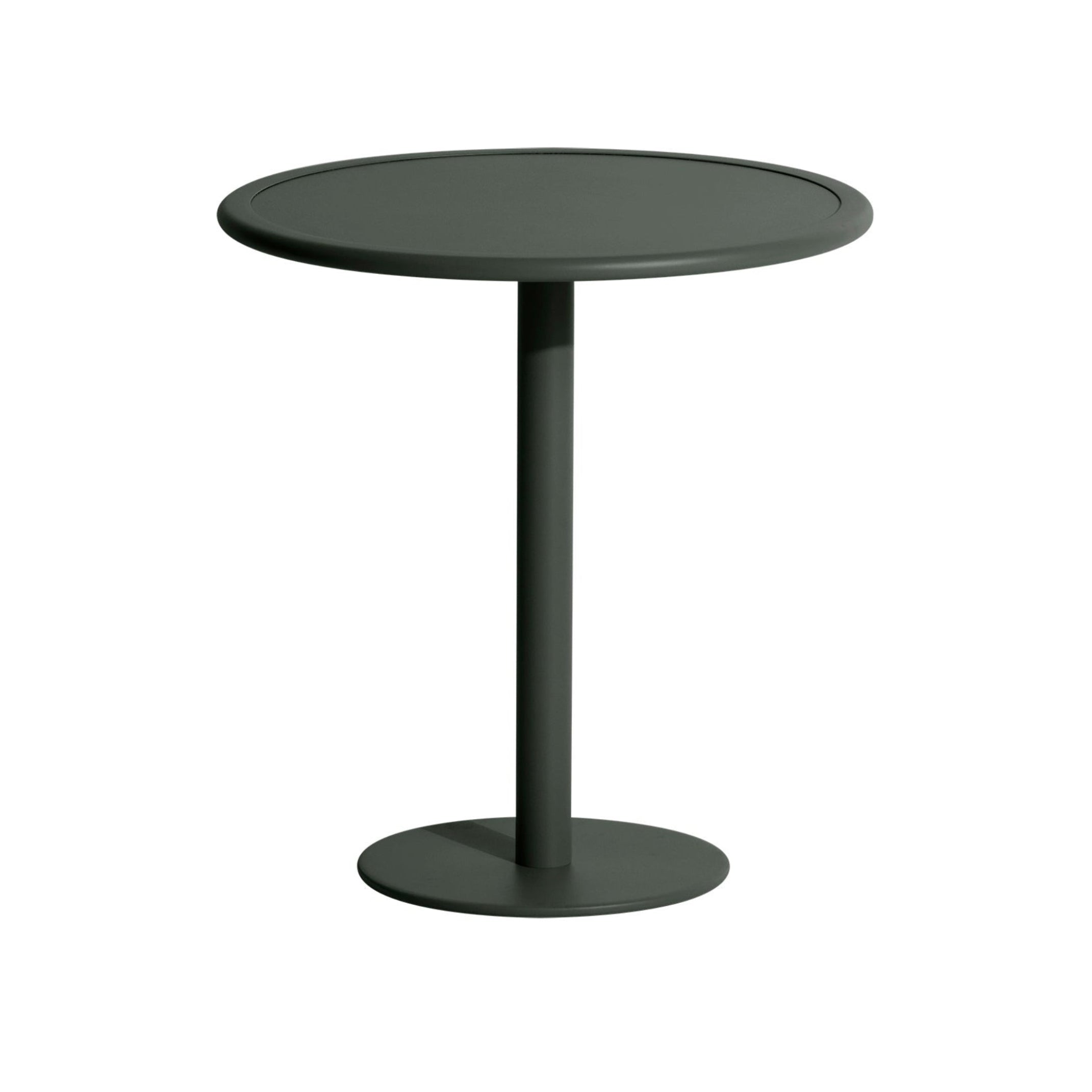 Stół ogrodowy okrągły WEEK-END ciemnozielony