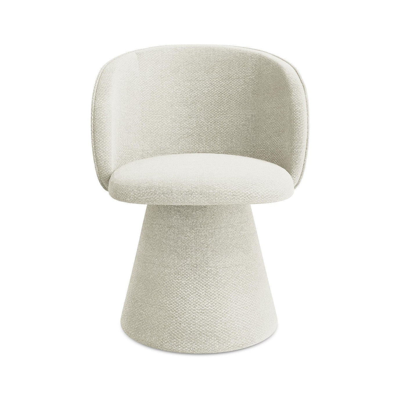 Stuhl MAIA sandfarbener Boucle