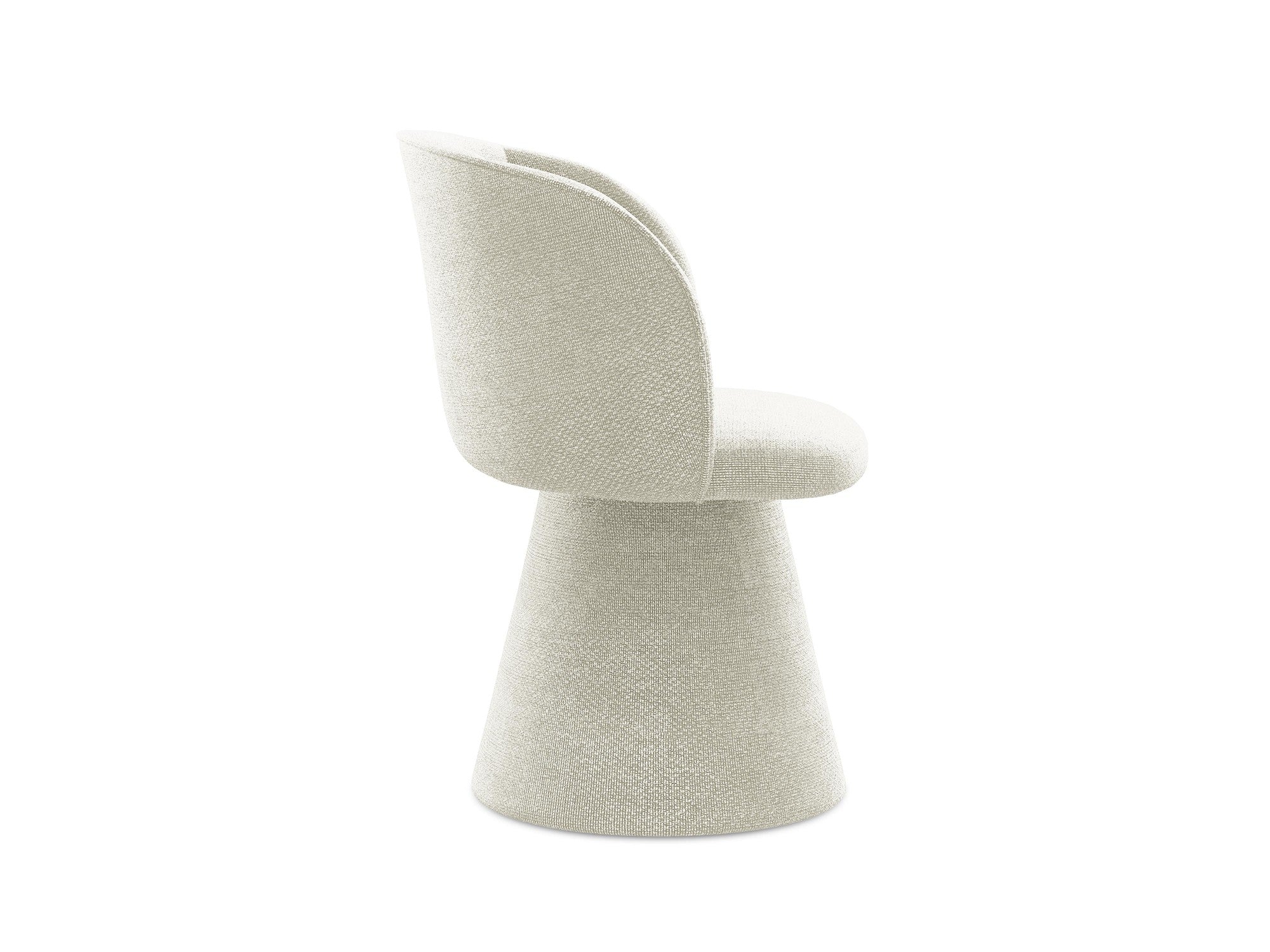 Stuhl MAIA sandfarbener Boucle