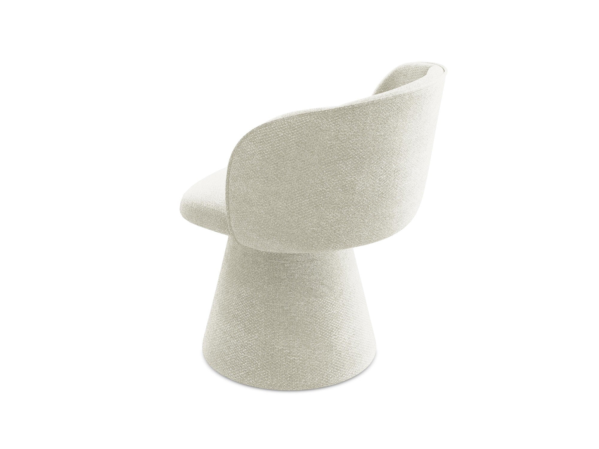 Stuhl MAIA sandfarbener Boucle