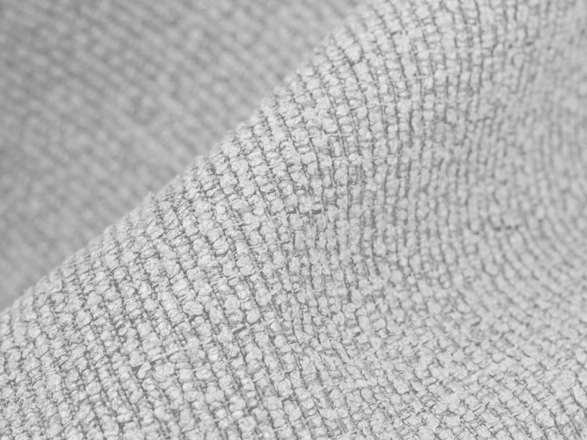 Sofa 3-osobowa MANAO srebrny boucle