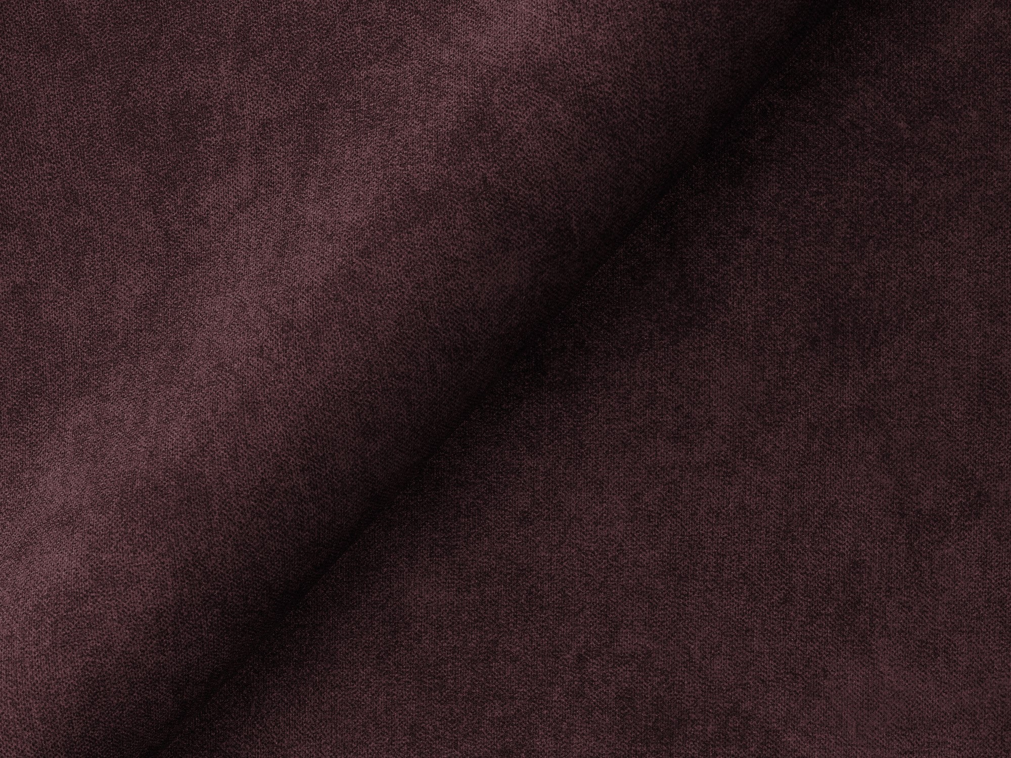 Sofa aus Samt für 3 Personen MANAO bordeauxrot