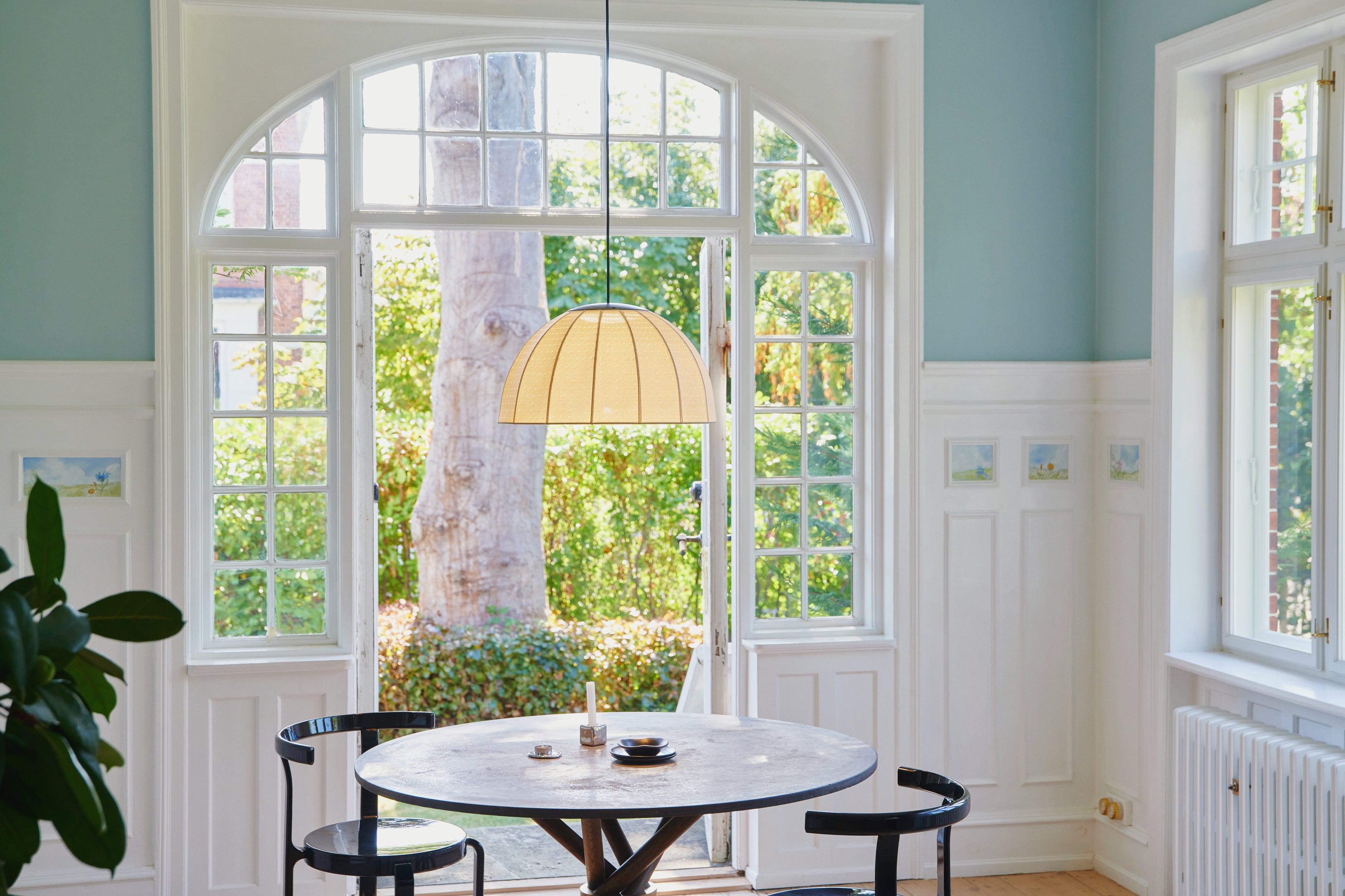 Lampa wisząca MOLLIS złamany biały