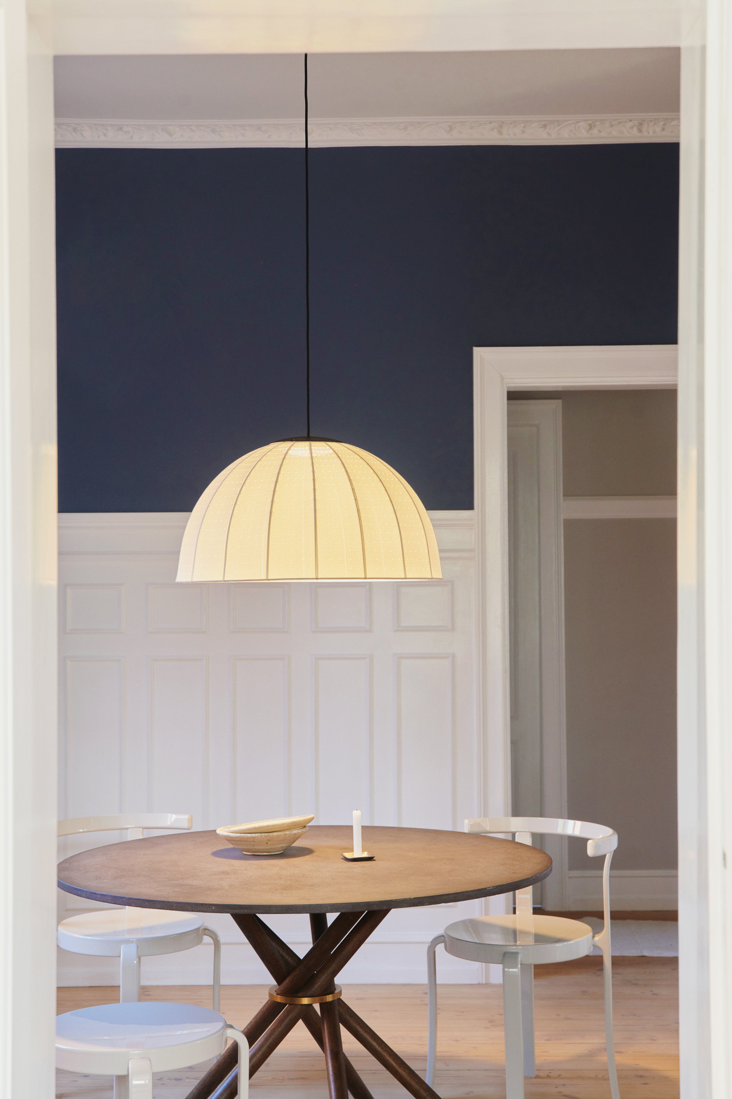 Lampa wisząca MOLLIS złamany biały