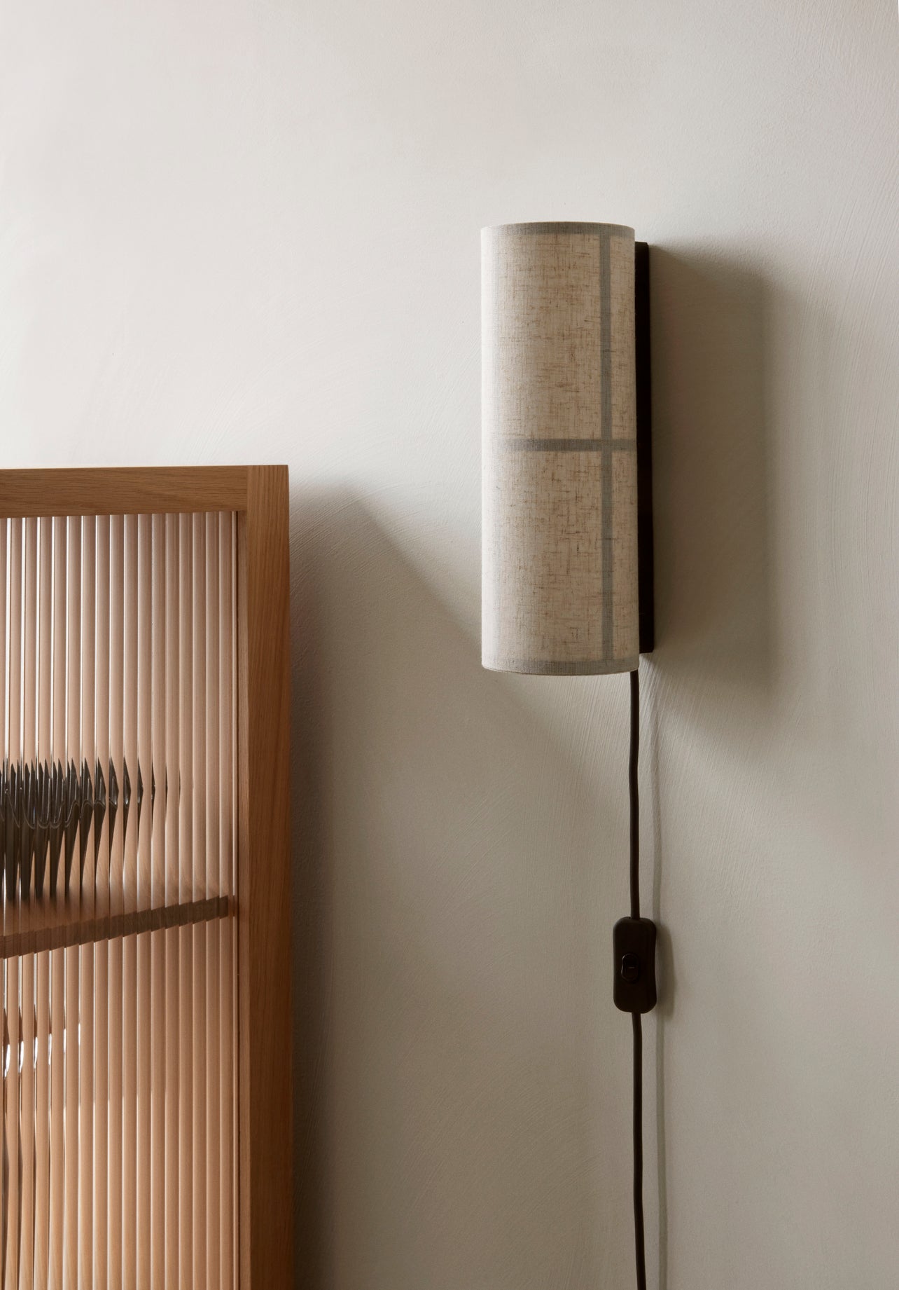 Lampa ścienna HASHIRA len