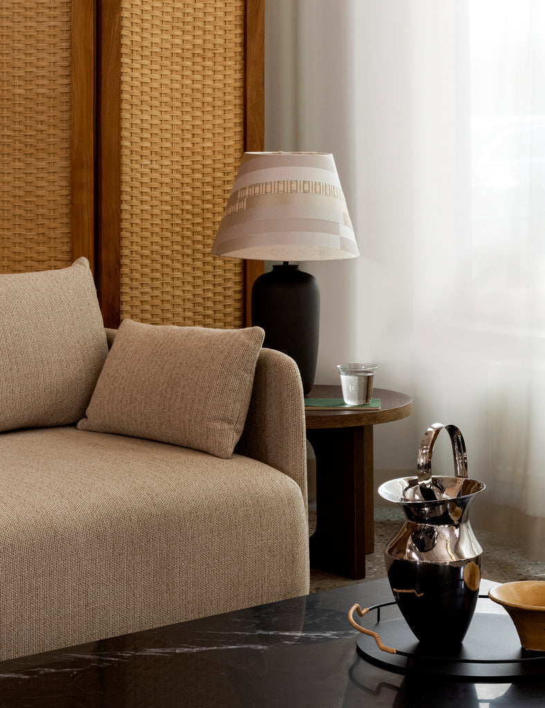 PLINTH GRAND coffee table white marble