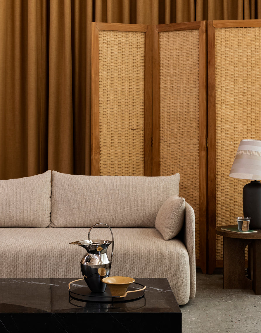 PLINTH GRAND coffee table white marble