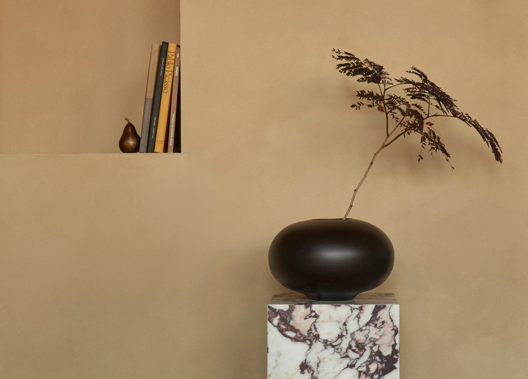 Wazon SURROUND drewno mango
