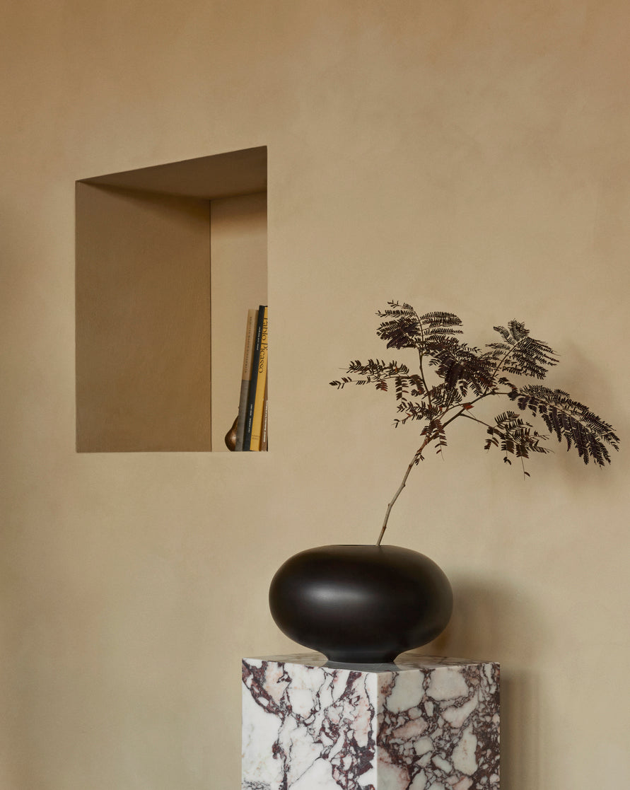 Wazon SURROUND drewno mango