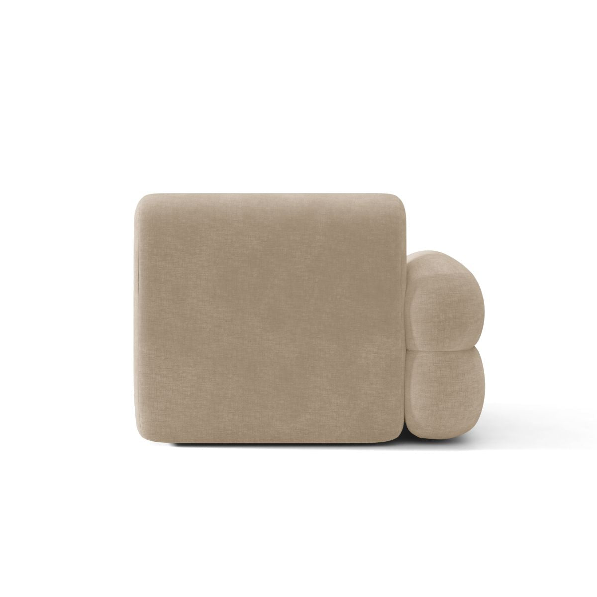 Sofa modułowa NEO - moduł lewostronny beżowy szenil