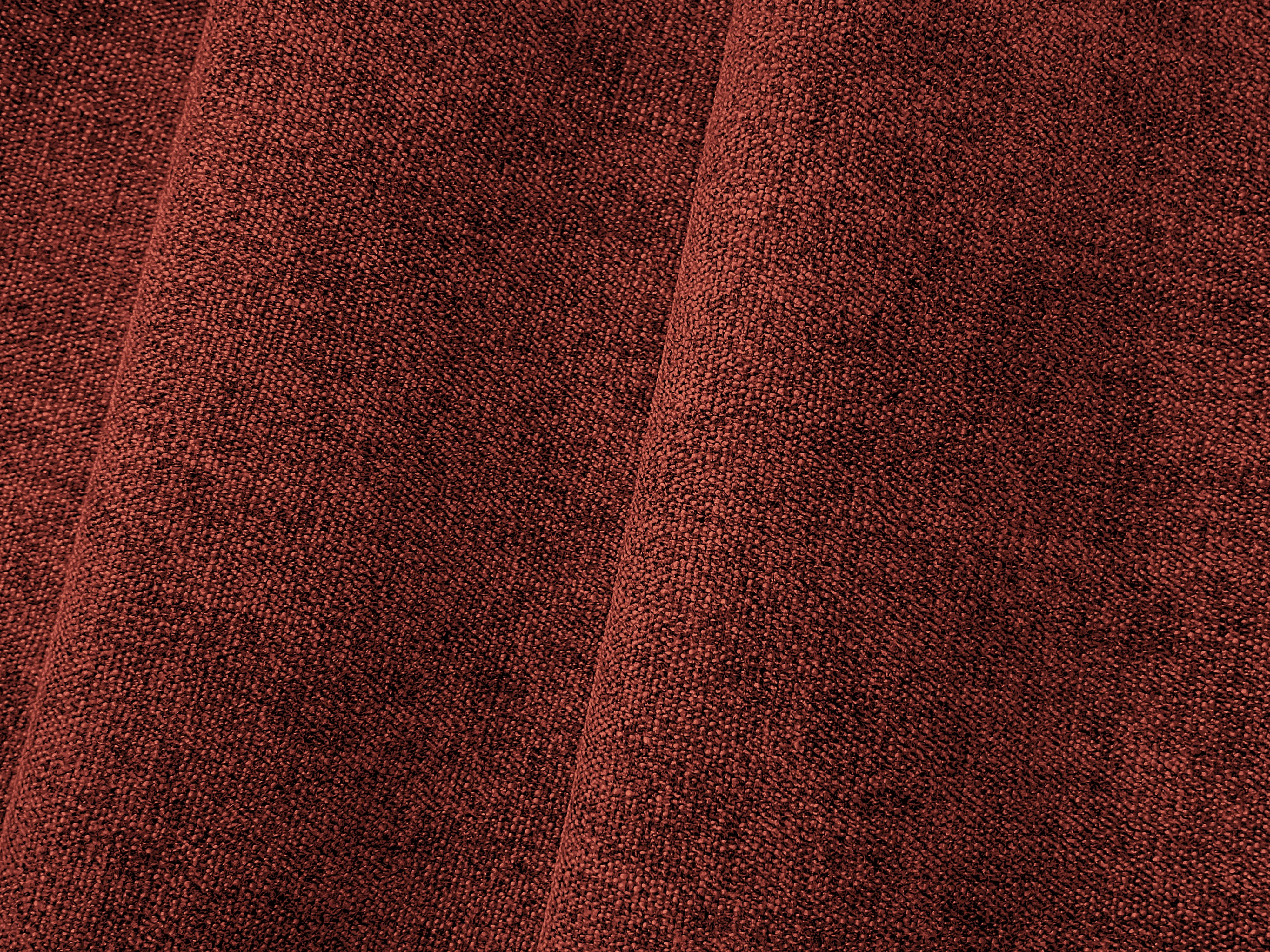 Sofa modułowa BLOOM - element lewostronny czerwony szenil